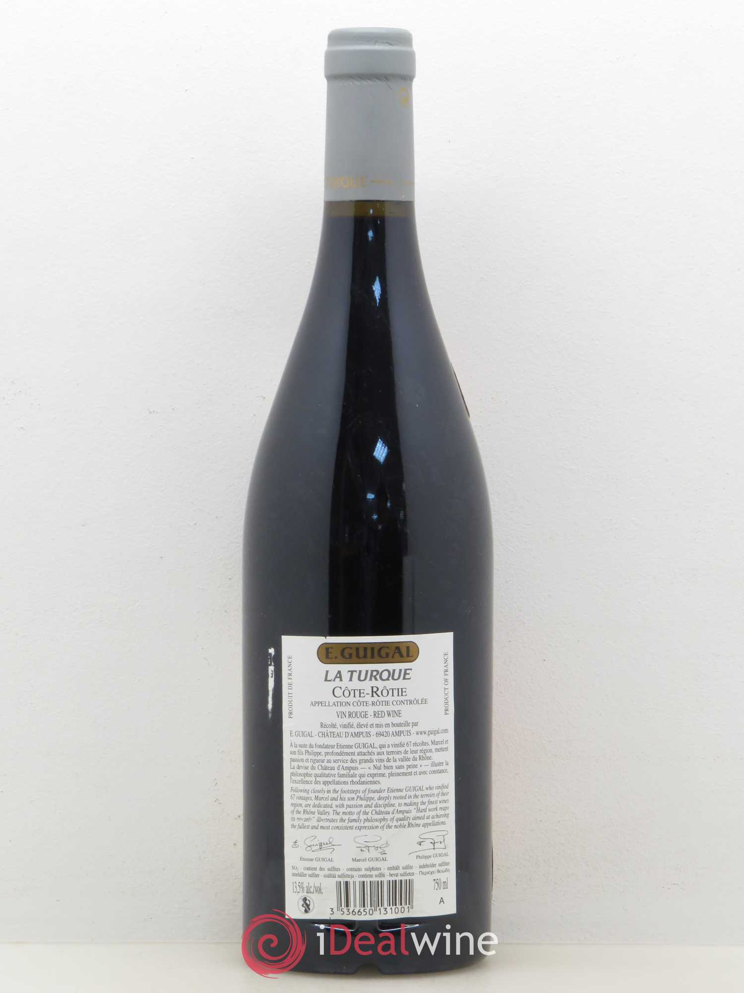 Côte-Rôtie La Turque Guigal 2006 - Lot de 1 bouteille - 1