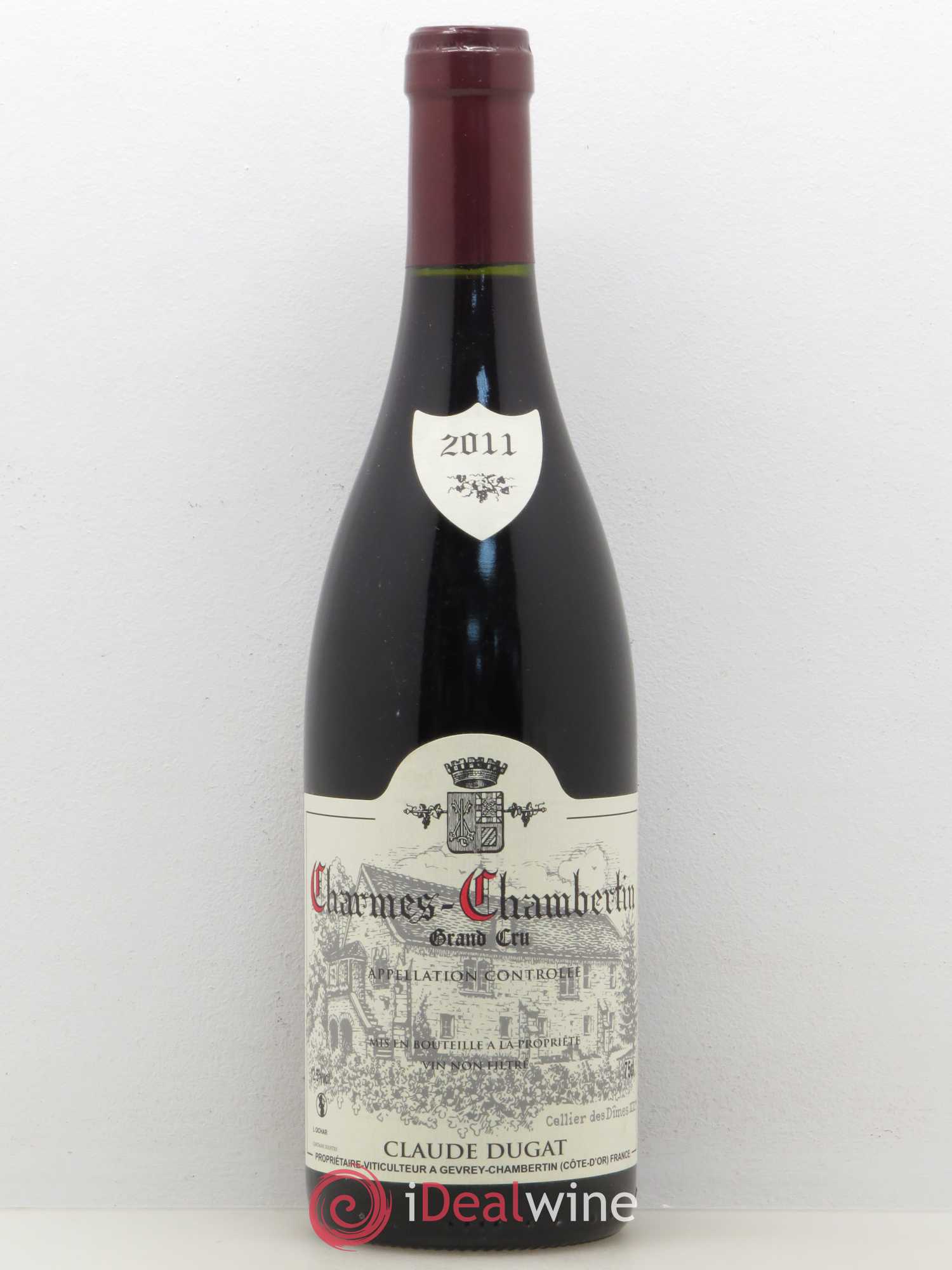 Charmes-Chambertin Grand Cru Claude Dugat 2011 - Lot de 1 bouteille - 0