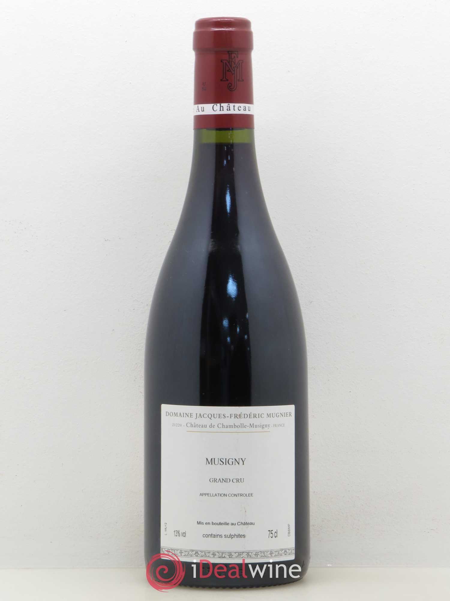 Musigny Grand Cru Jacques-Frédéric Mugnier 2012 - Lot de 1 bouteille - 1