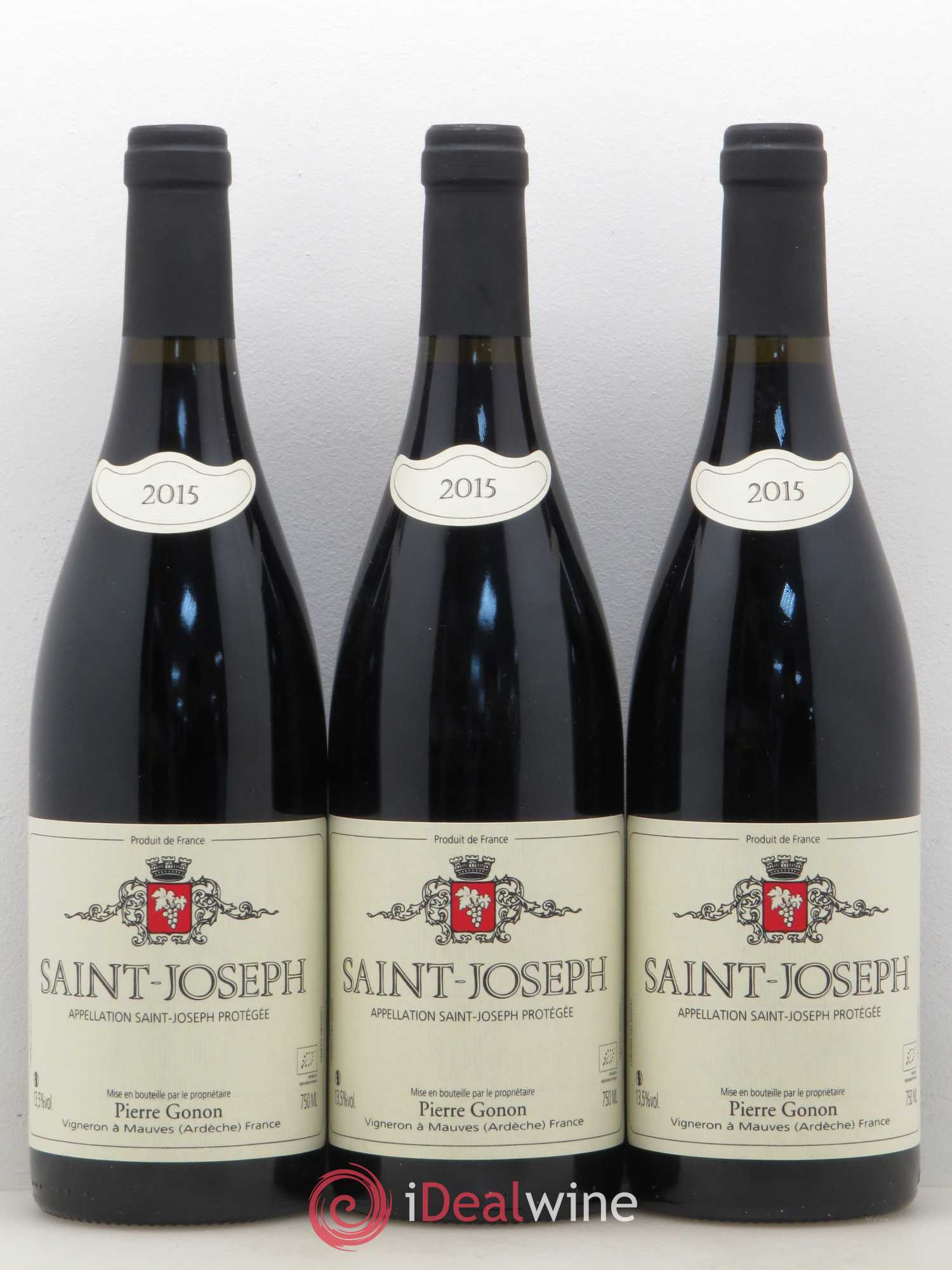 Saint-Joseph Gonon (Domaine) 2015 - Lot de 3 bouteilles - 0