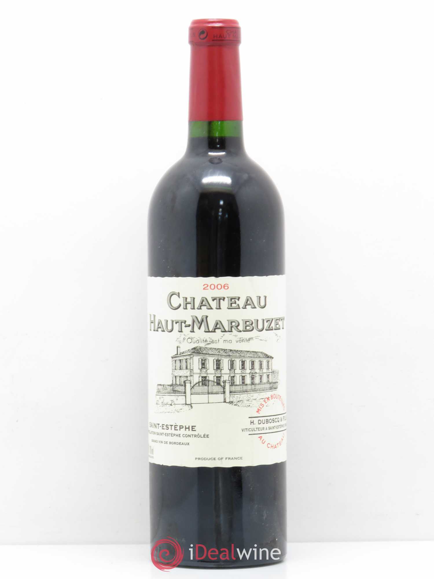 Château Haut Marbuzet 2006 - Lot de 1 bouteille - 0