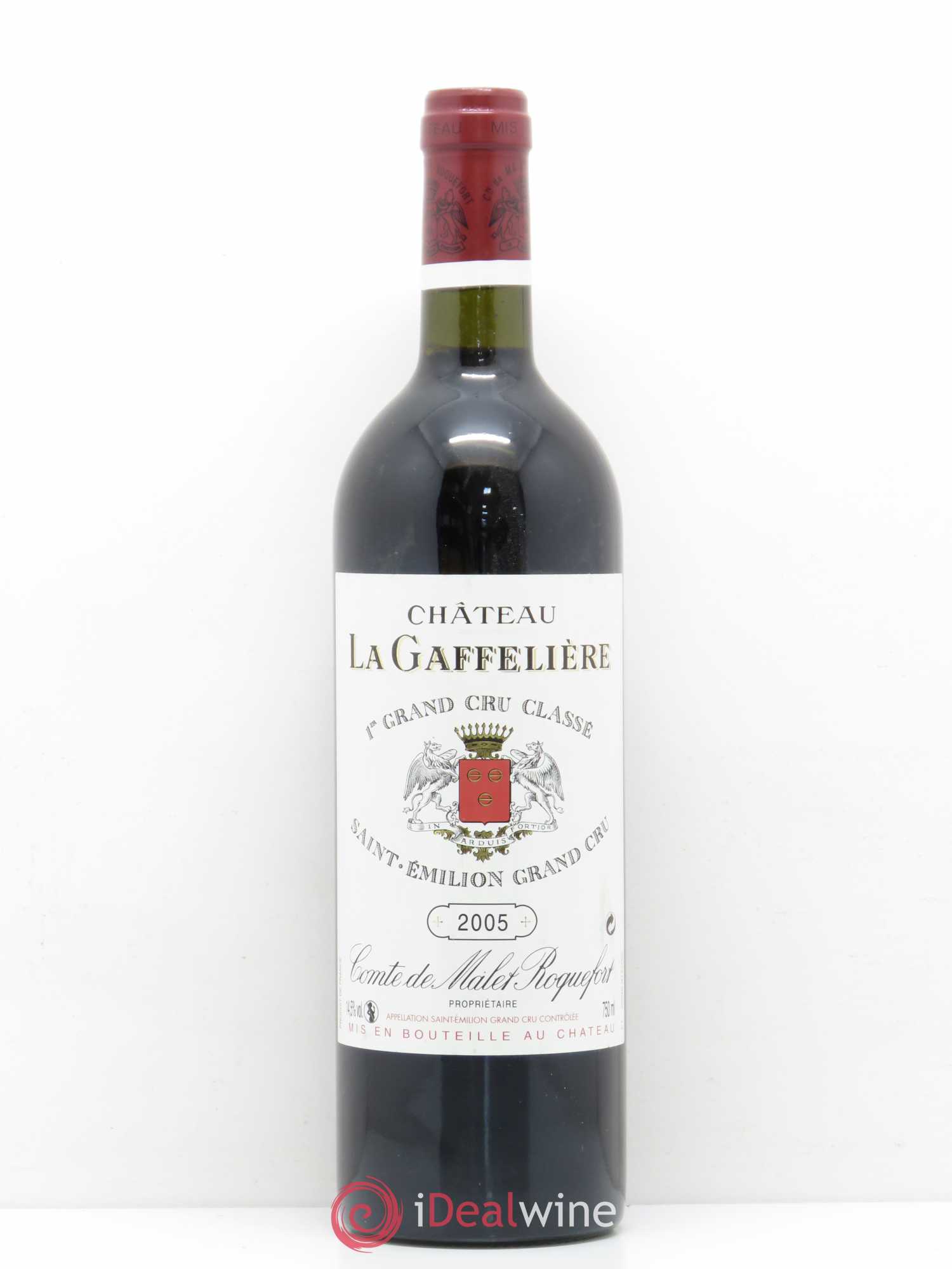 Château la Gaffelière 1er Grand Cru Classé B 2005 - Lot de 1 bouteille - 0