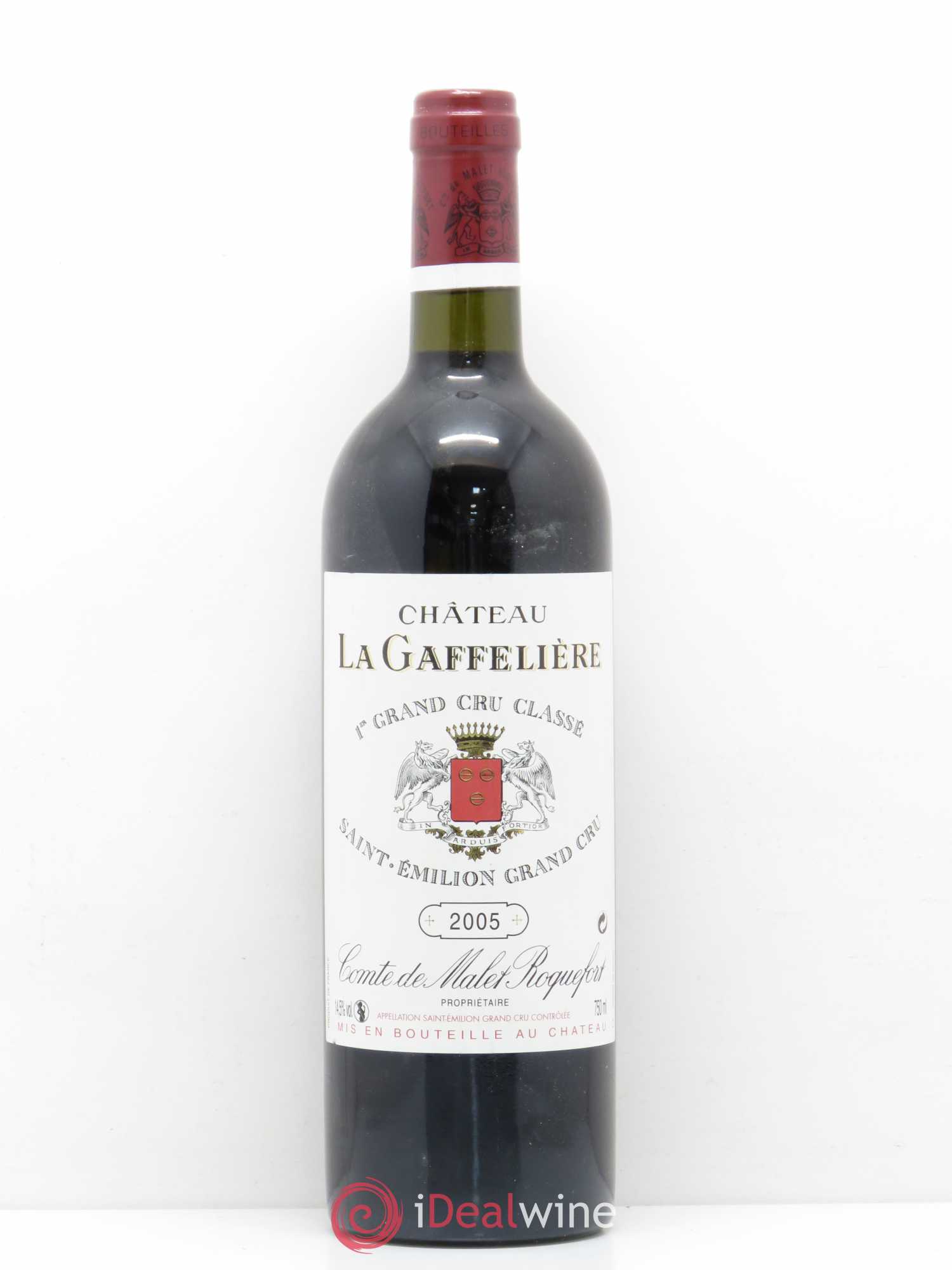 Château la Gaffelière 1er Grand Cru Classé B 2005 - Lot de 1 bouteille - 0