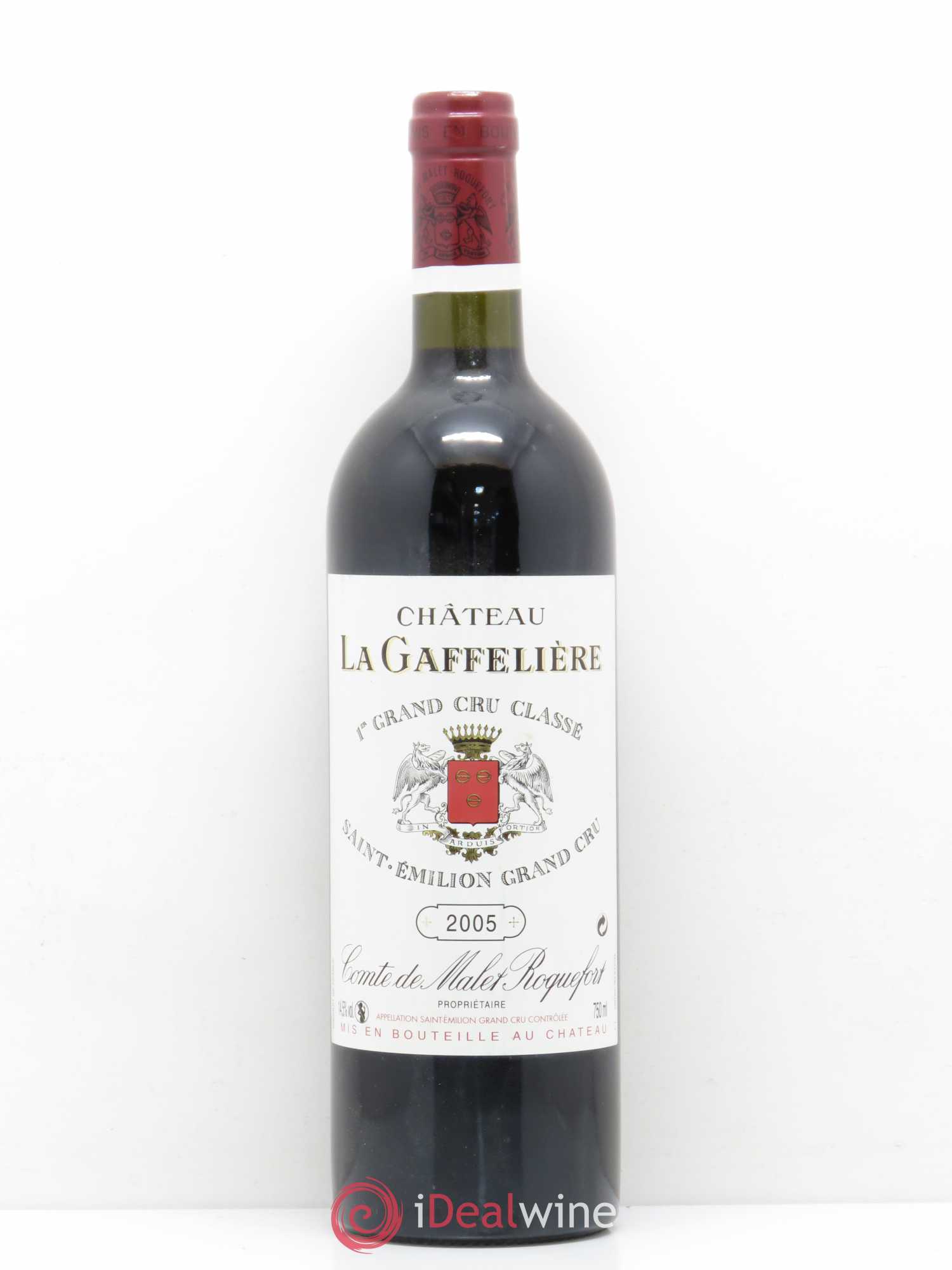 Château la Gaffelière 1er Grand Cru Classé B 2005 - Lot de 1 bouteille - 0