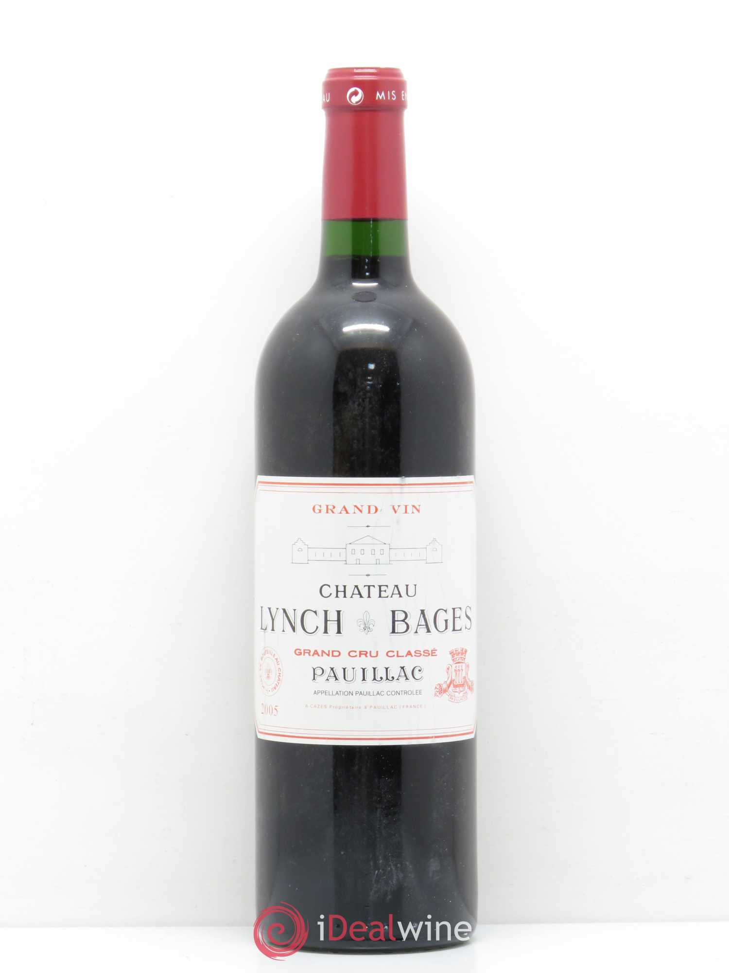 Château Lynch Bages 5ème Grand Cru Classé 2005 - Lot de 1 bouteille - 0