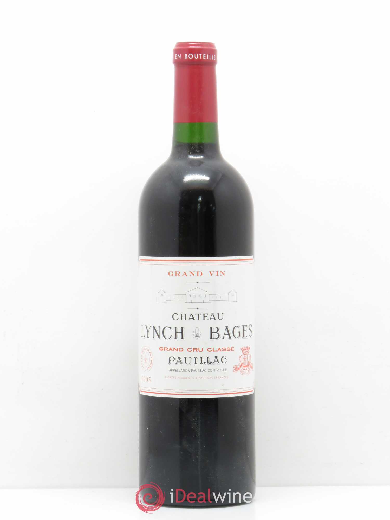 Château Lynch Bages 5ème Grand Cru Classé 2005 - Lot de 1 bouteille - 0