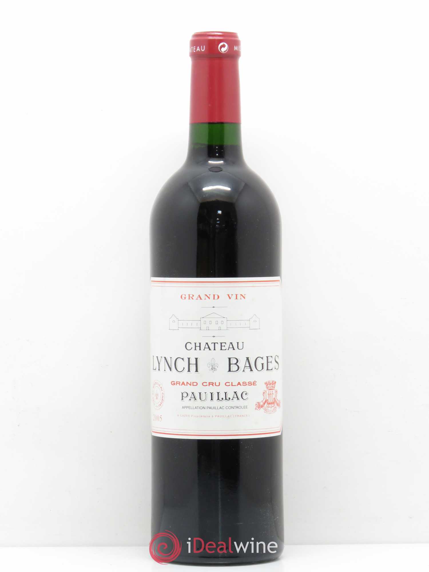 Château Lynch Bages 5ème Grand Cru Classé 2005 - Lot de 1 bouteille - 0