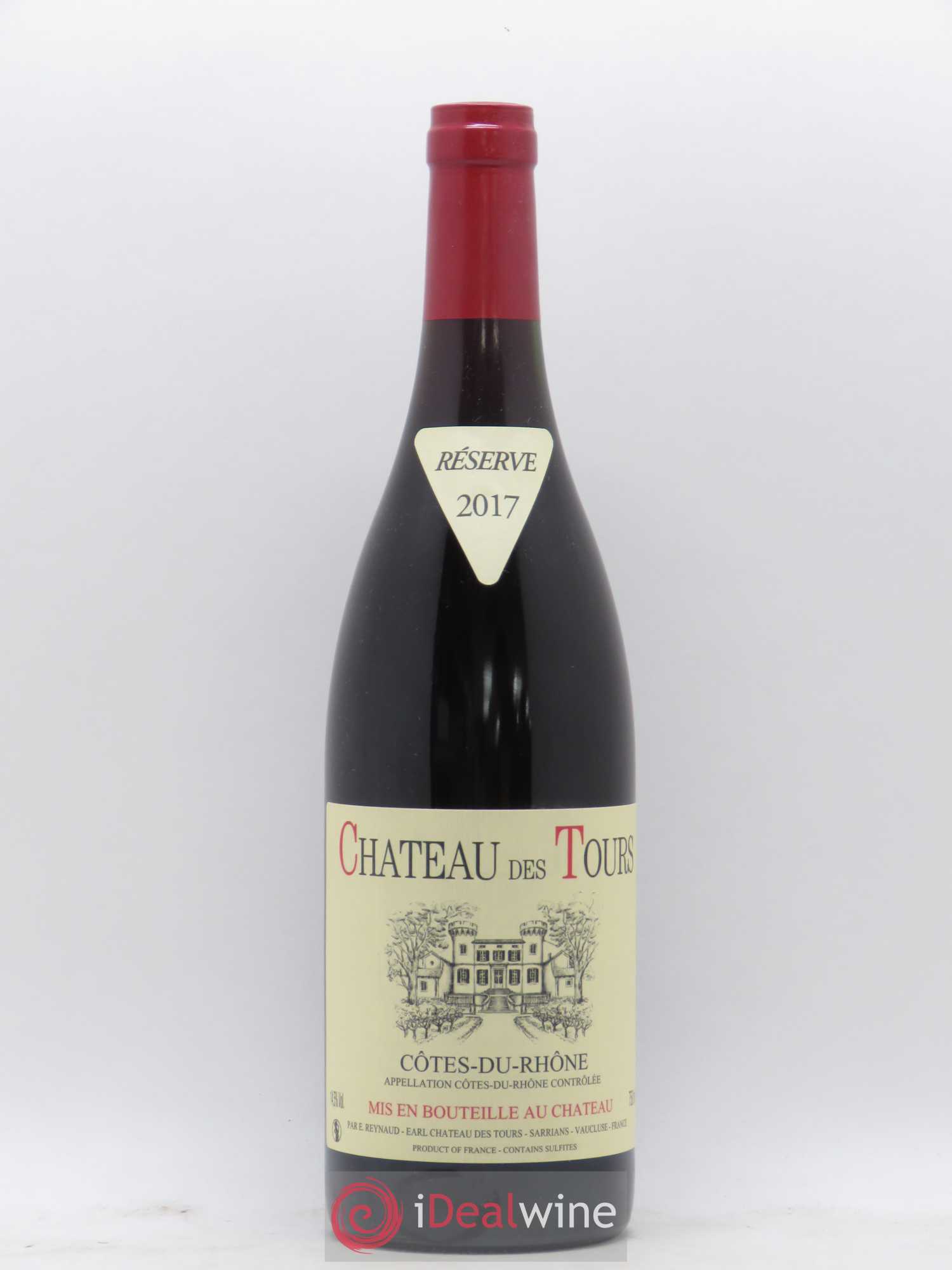 Côtes-du-Rhône Château des Tours Emmanuel Reynaud 2017 - Lot de 1 bouteille - 0