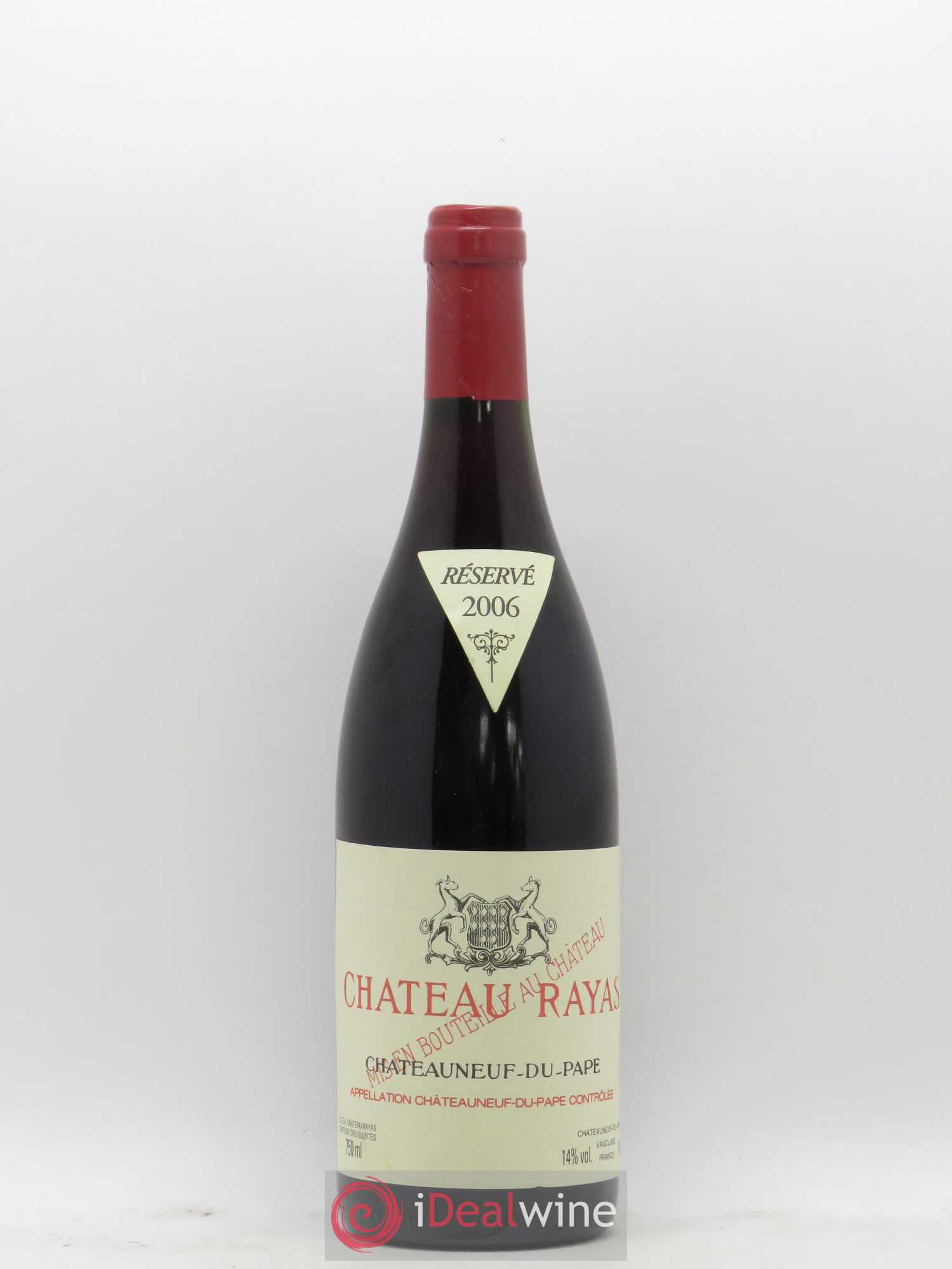 Châteauneuf-du-Pape Château Rayas Emmanuel Reynaud 2006 - Lot de 1 bouteille - 0