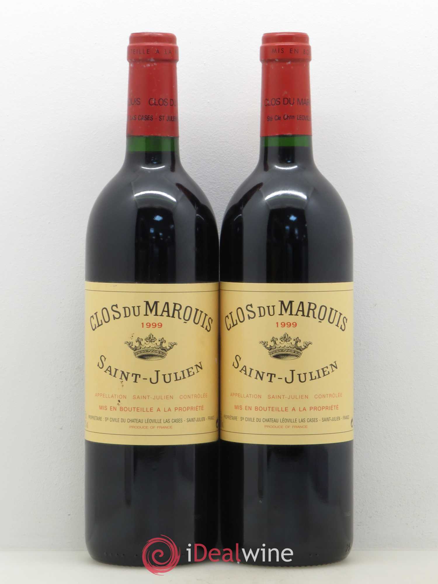 Clos du Marquis 1999 - Lot de 2 bouteilles - 0