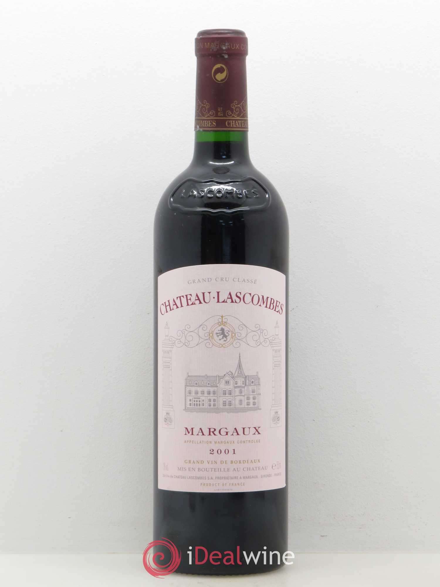 Château Lascombes 2ème Grand Cru Classé 2001 - Lot de 1 bouteille - 0