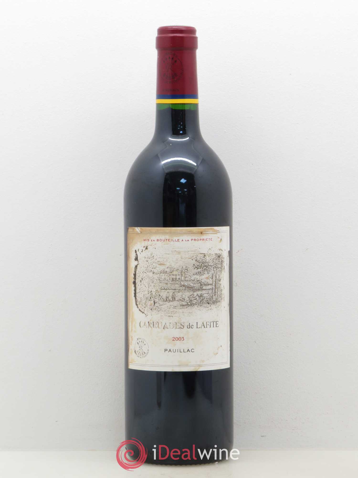 Carruades de Lafite Rothschild Second Vin 2003 - Lot de 1 bouteille - 0