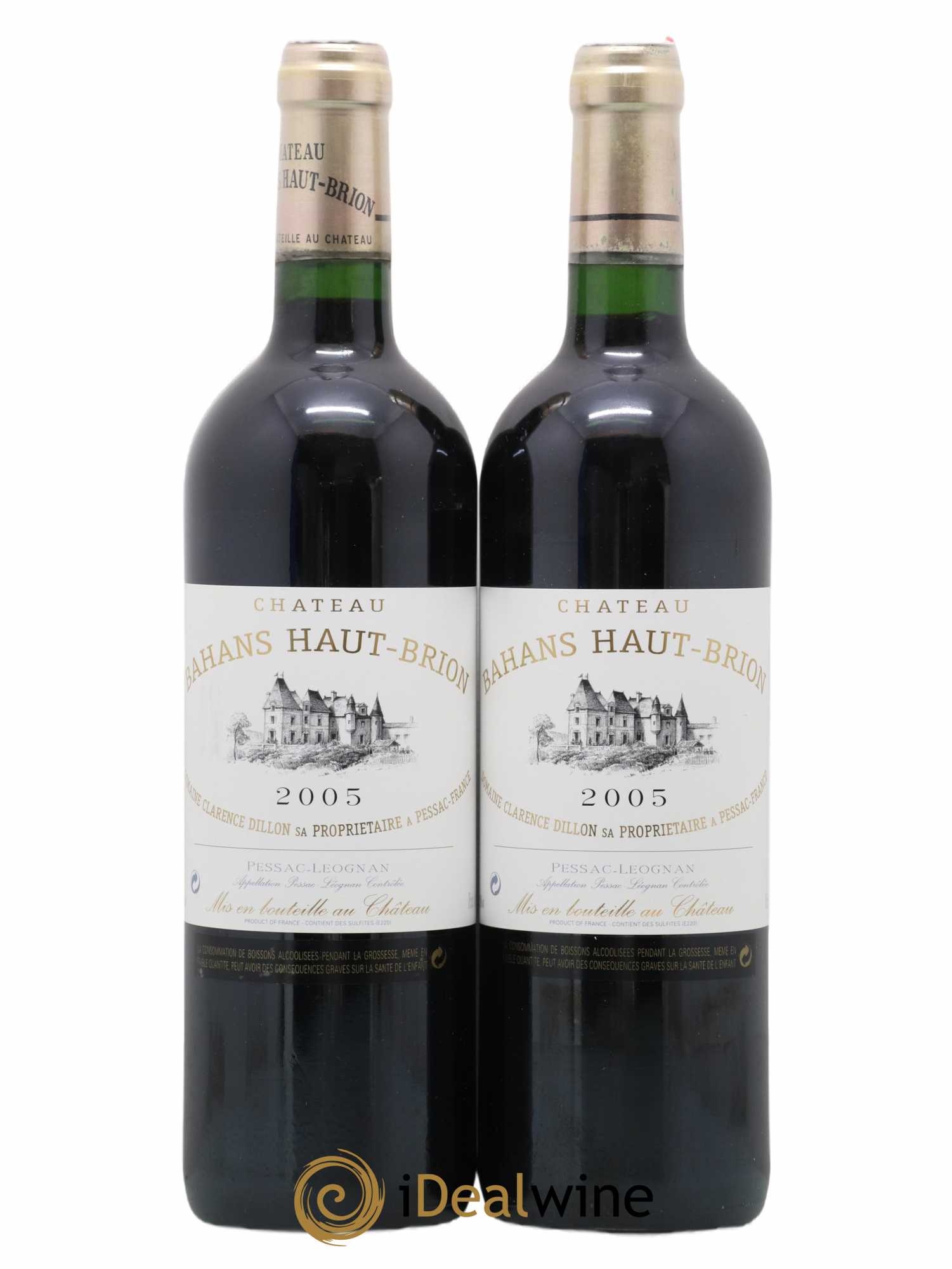Clarence (Bahans) de Haut-Brion Second Vin 2005 - Lot de 2 bouteilles - 0