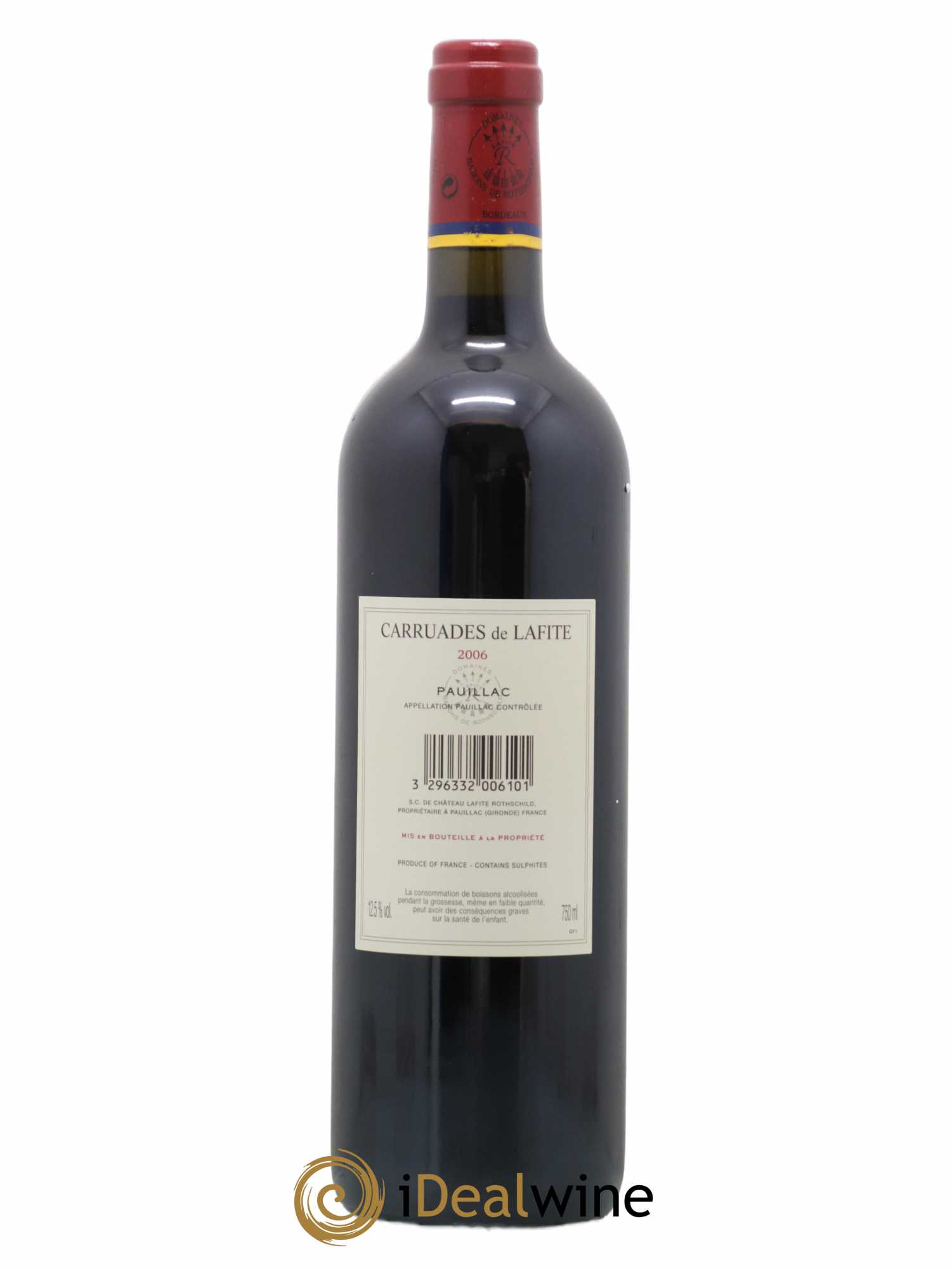 Carruades de Lafite Rothschild Second Vin 2006 - Lot de 1 bouteille - 1