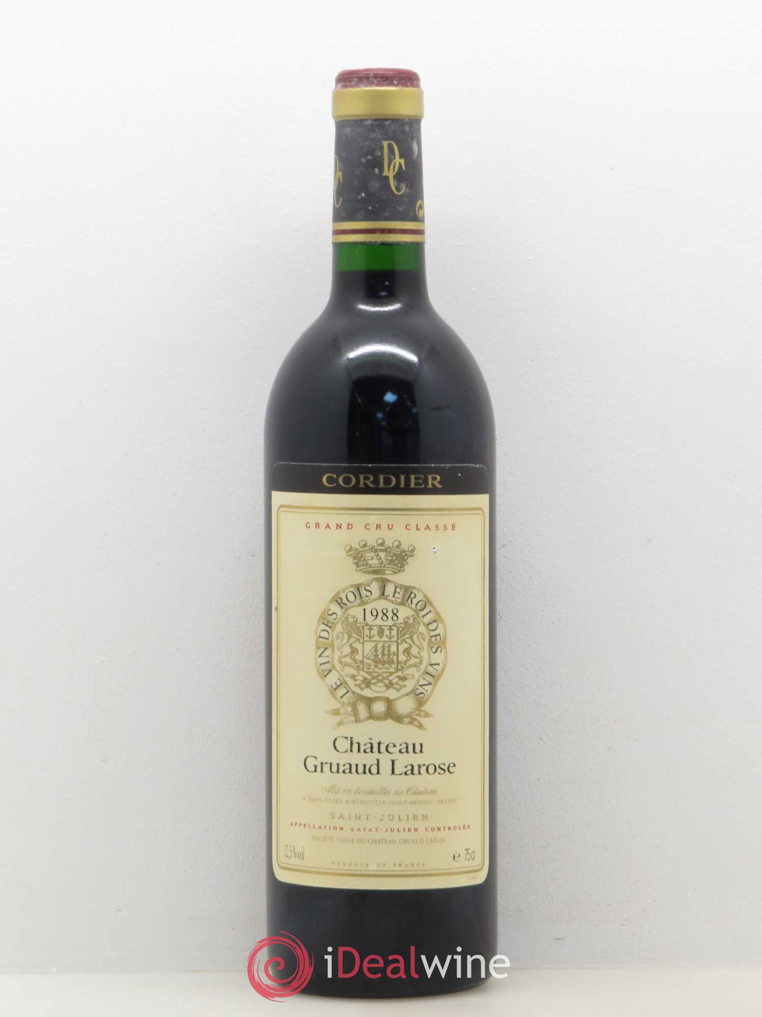 Château Gruaud Larose 2ème Grand Cru Classé 1988 - Lot de 1 bouteille - 0