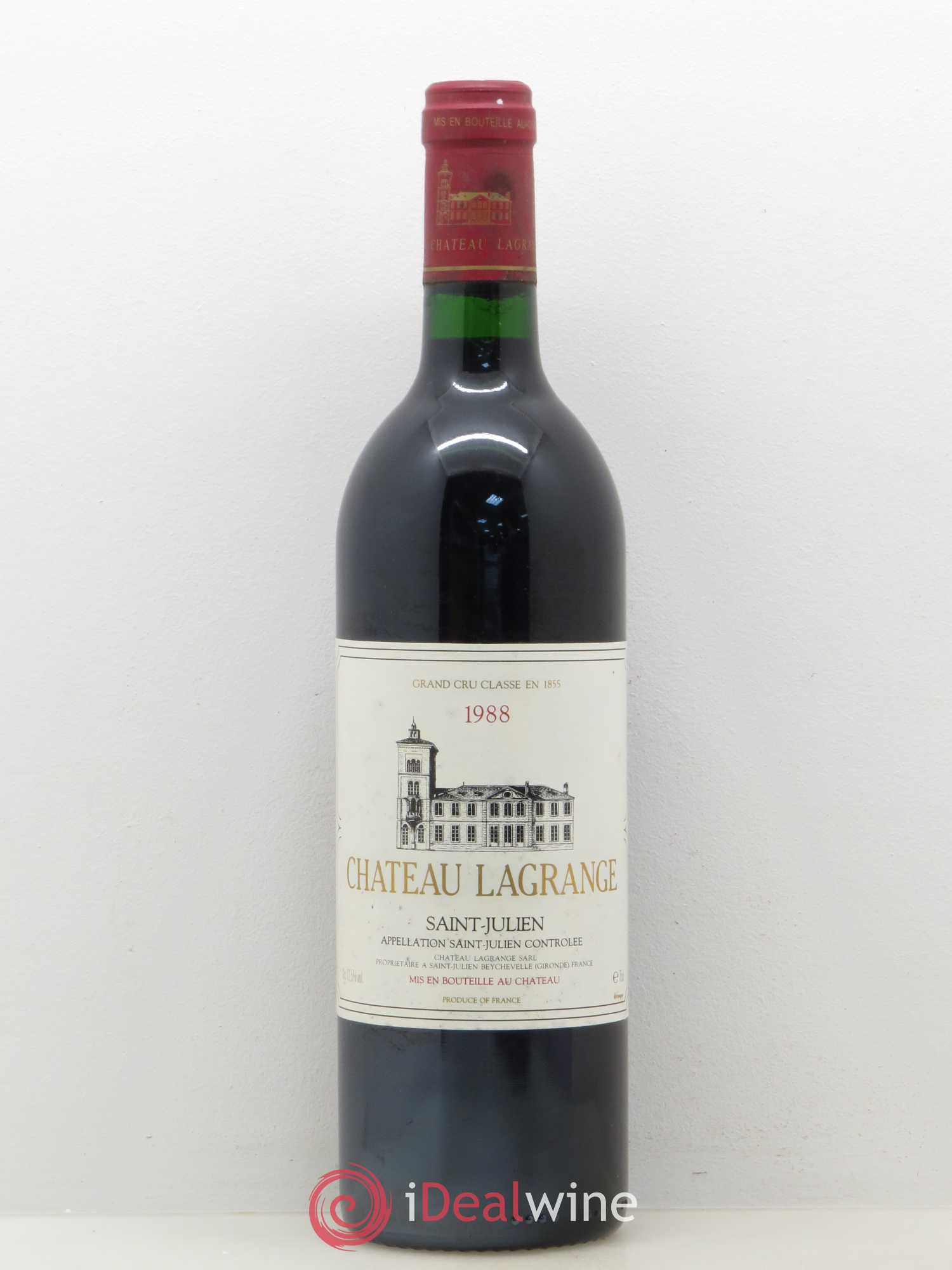 Château Lagrange 3ème Grand Cru Classé 1988 - Lot de 1 bouteille - 0