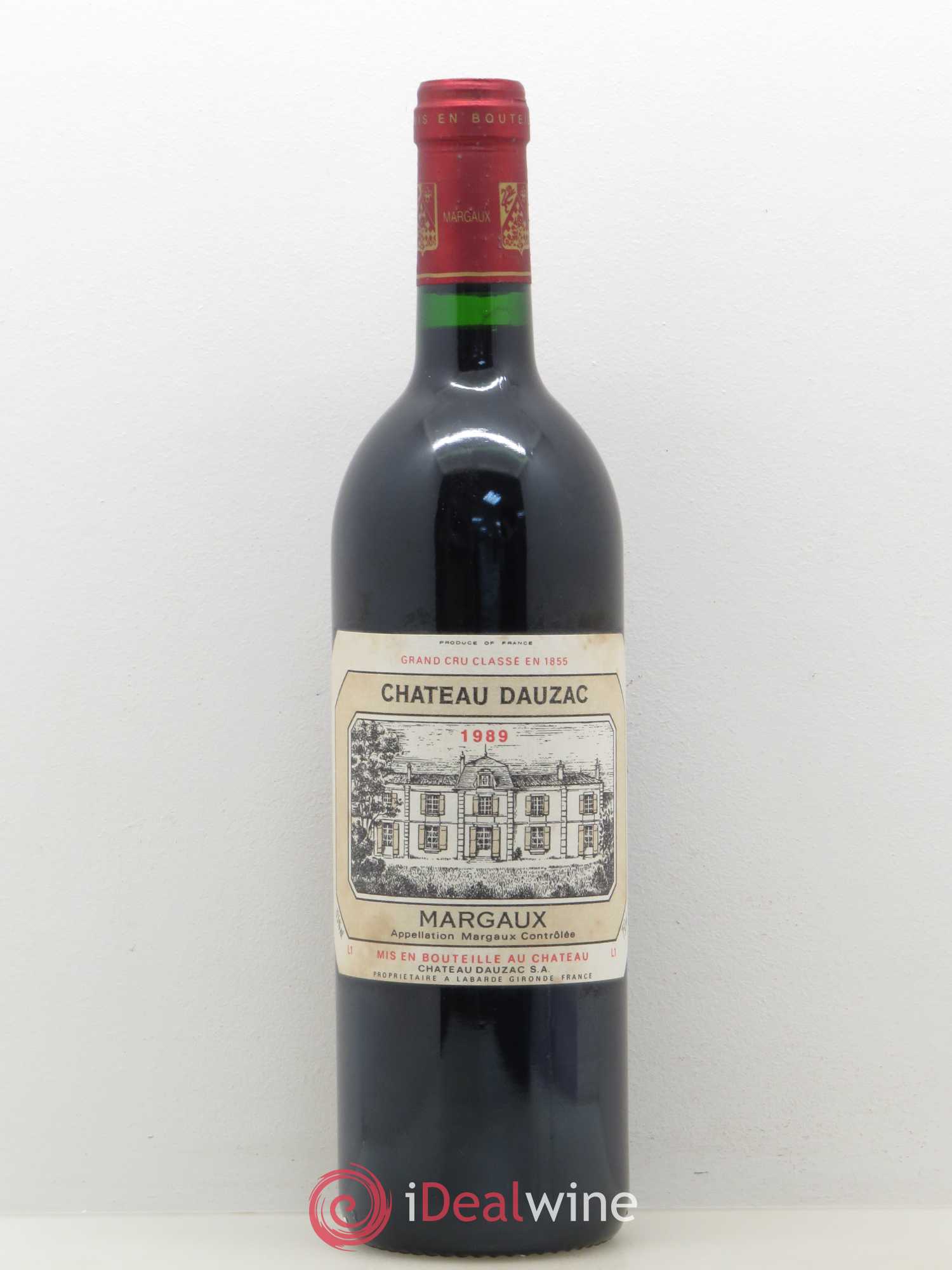 Château Dauzac 5ème Grand Cru Classé 1989 - Lot de 1 bouteille - 0