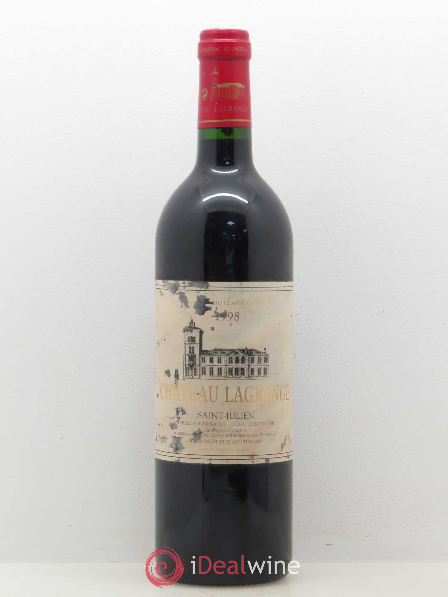 Château Lagrange 3ème Grand Cru Classé 1998 - Lot de 1 bouteille - 0