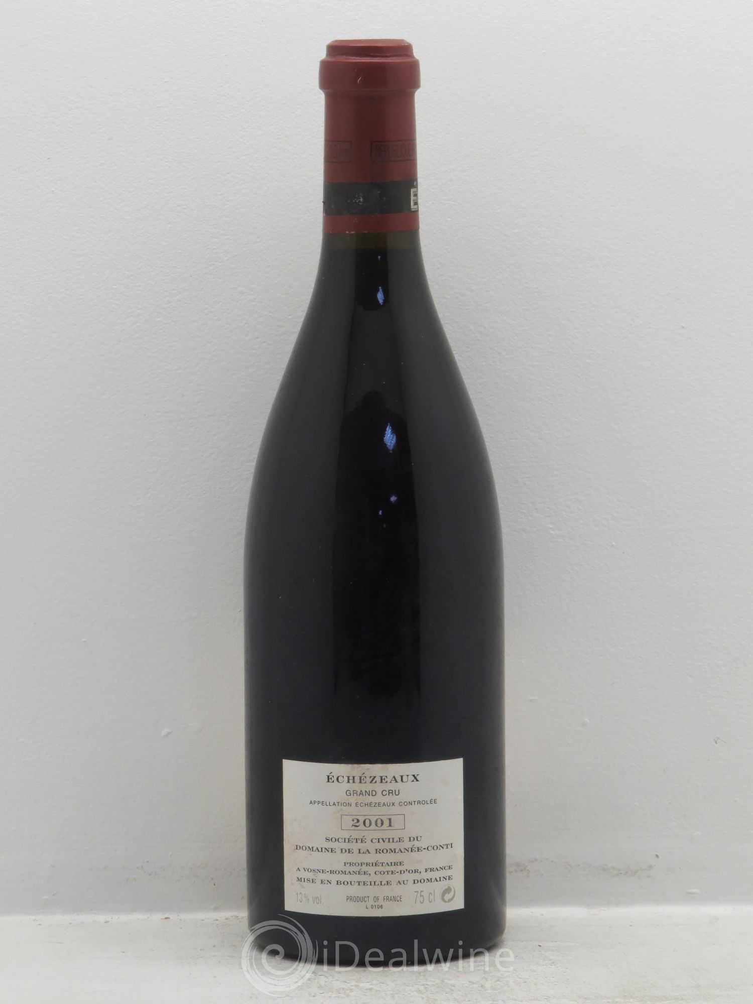 Echezeaux Grand Cru Domaine de la Romanée-Conti 2001 - Lot de 1 bouteille - 1