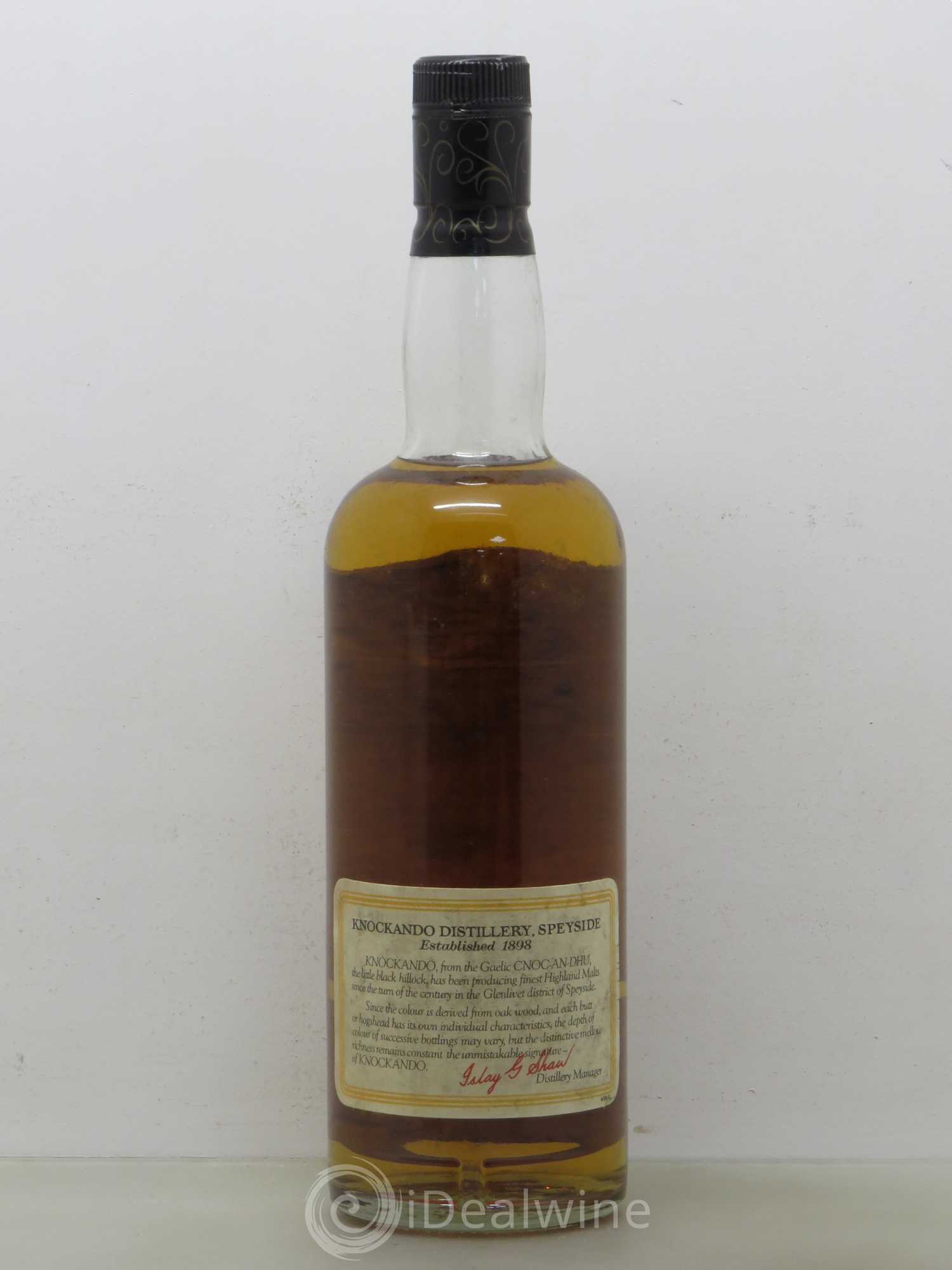 Whisky Knockando (sans prix de réserve) 1972 - Lot de 1 bouteille - 1
