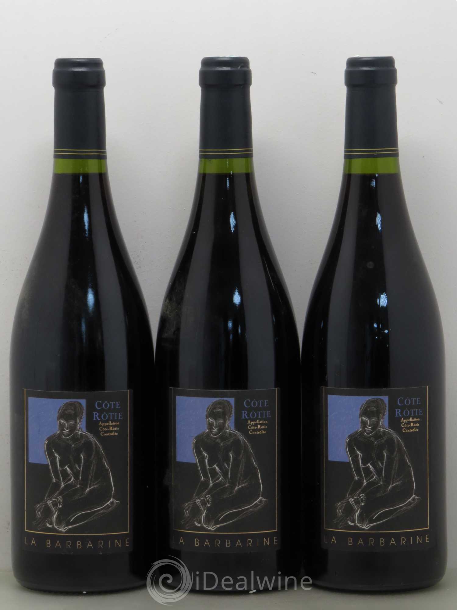 Côte-Rôtie La Barbarine Gangloff (Domaine) 2007 - Lot de 3 bouteilles - 0