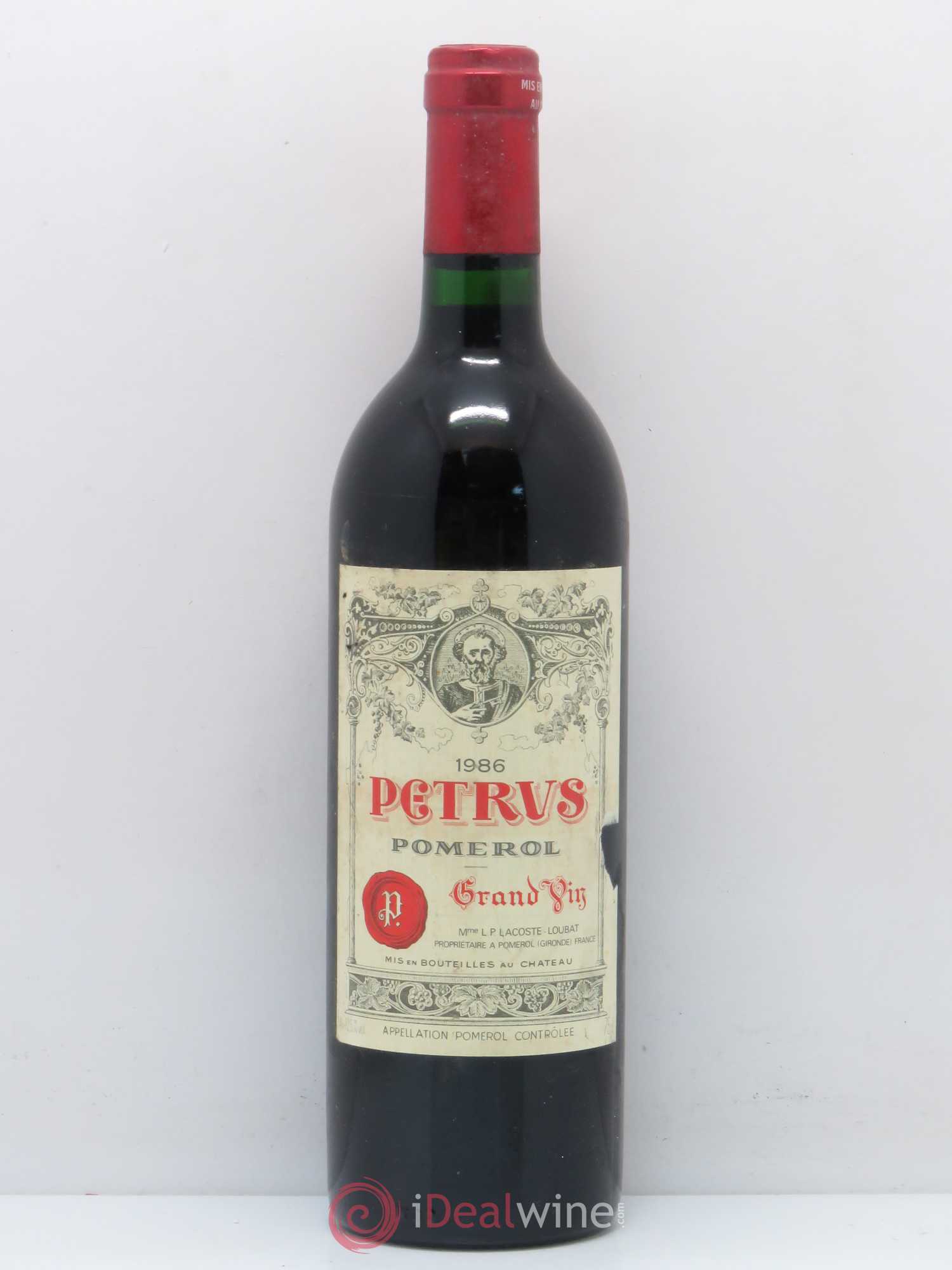Petrus 1986 - Lot de 1 bouteille - 0