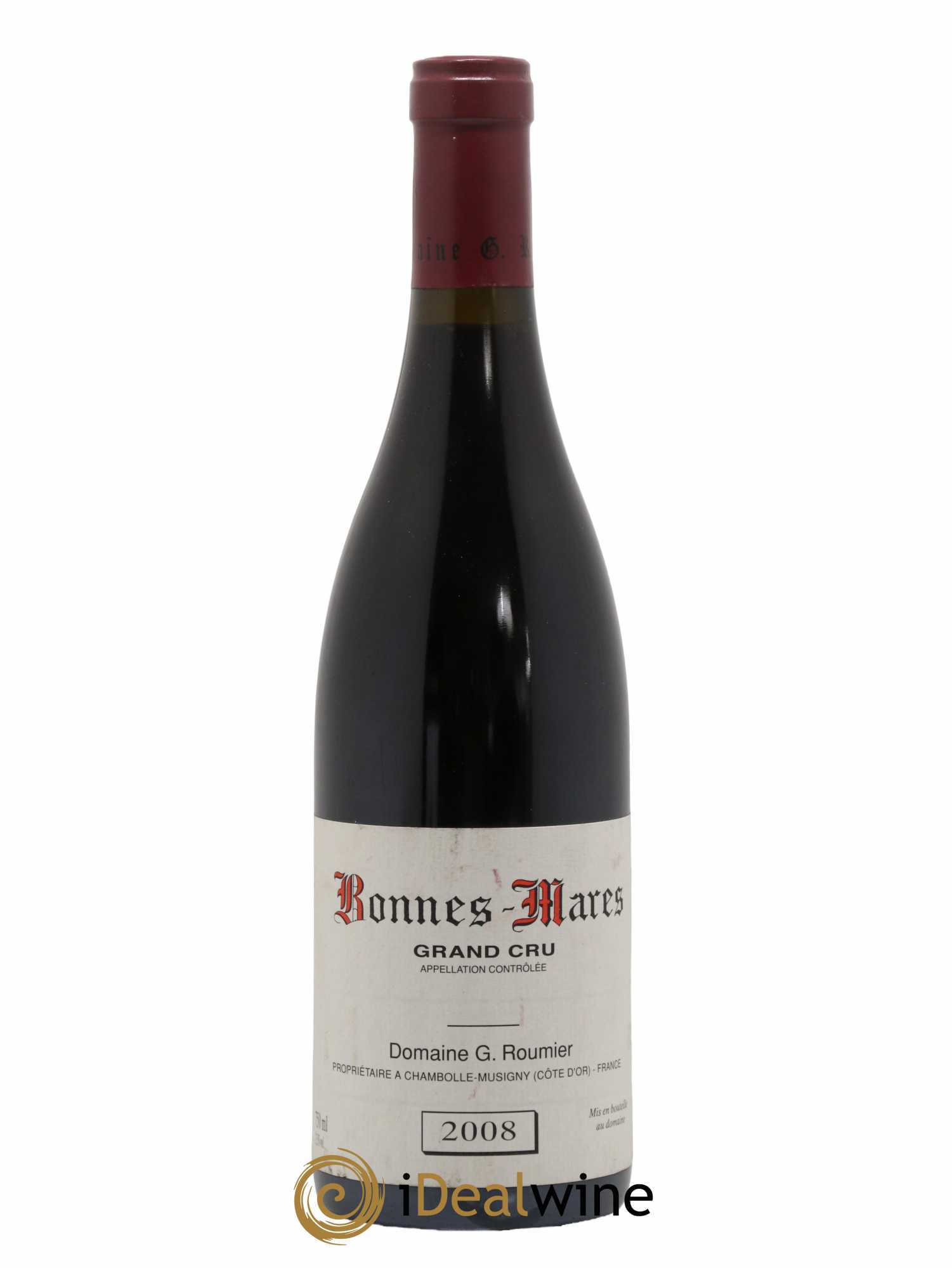Bonnes-Mares Grand Cru Georges Roumier (Domaine) 2008 - Lot de 1 bouteille - 0