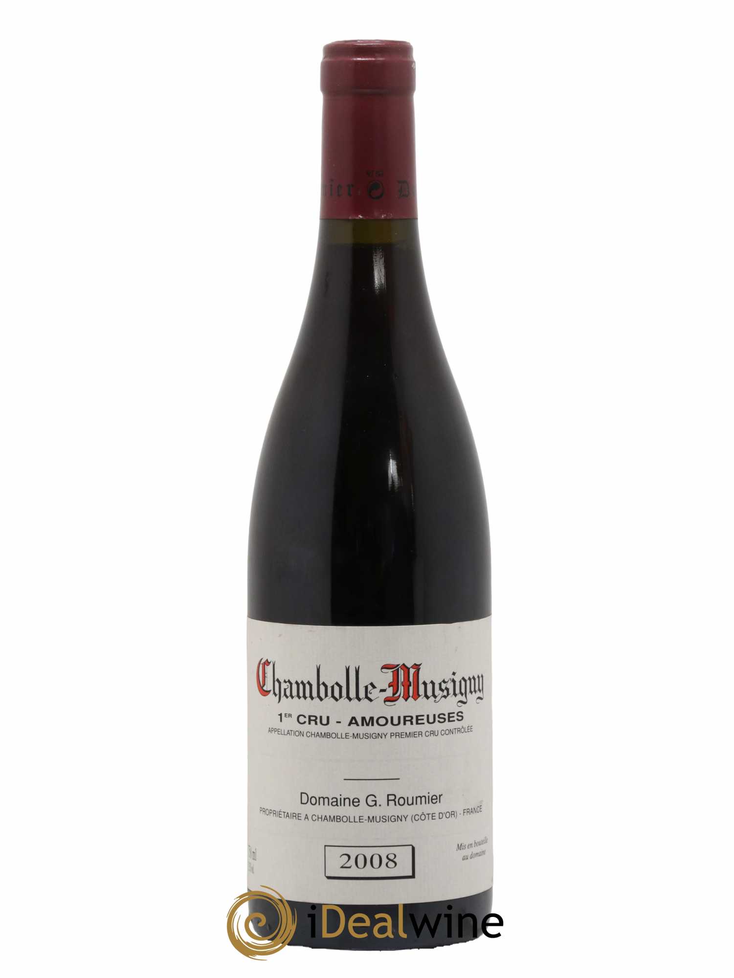Chambolle-Musigny 1er Cru Les Amoureuses Georges Roumier (Domaine) 2008 - Lot de 1 bouteille - 0