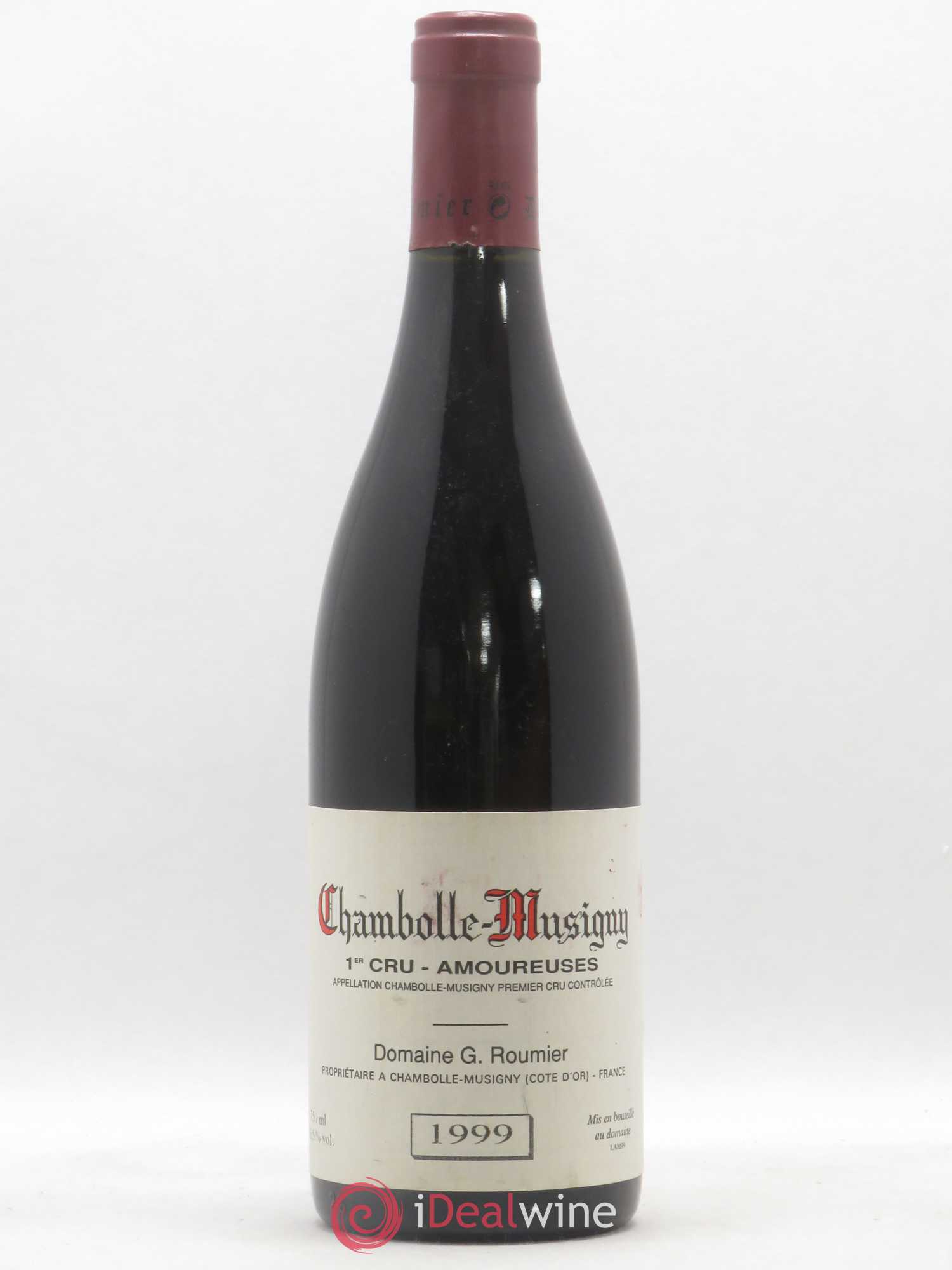 Chambolle-Musigny 1er Cru Les Amoureuses Georges Roumier (Domaine) 1999 - Lot de 1 bouteille - 0