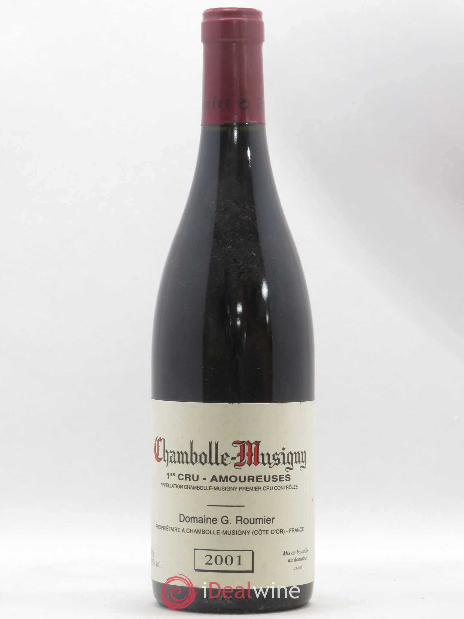 Chambolle-Musigny 1er Cru Les Amoureuses Georges Roumier (Domaine) 2001 - Lot de 1 bouteille - 0