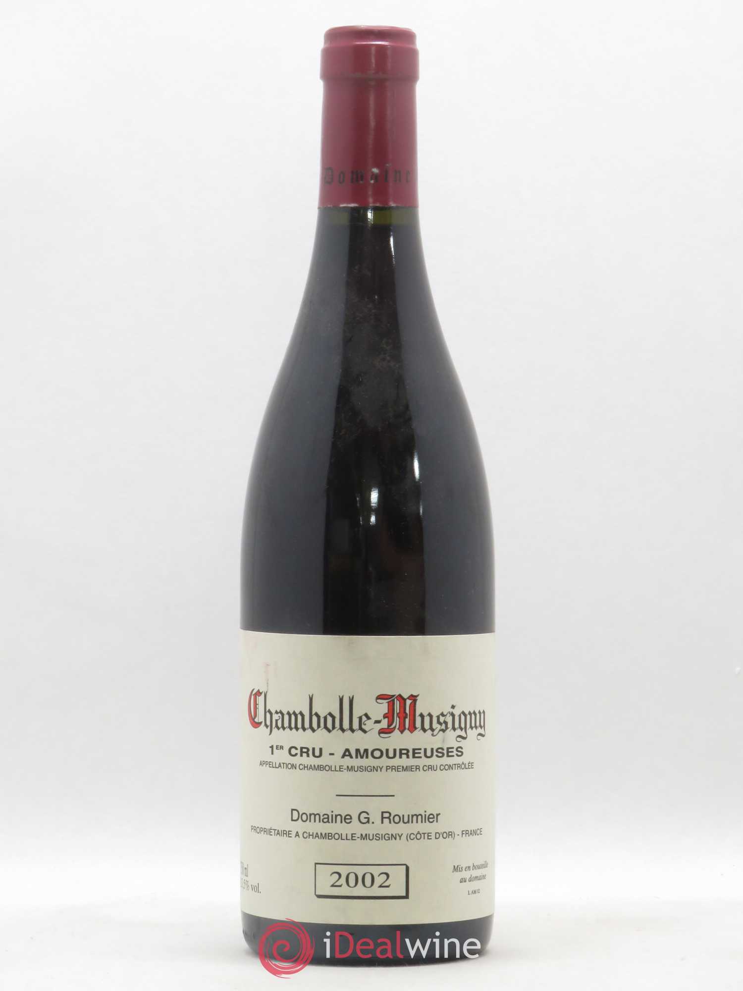 Chambolle-Musigny 1er Cru Les Amoureuses Georges Roumier (Domaine) 2002 - Lot de 1 bouteille - 0