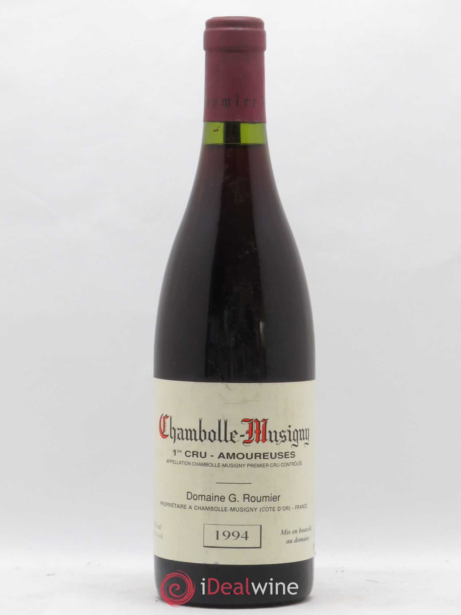 Chambolle-Musigny 1er Cru Les Amoureuses Georges Roumier (Domaine) 1994 - Lot de 1 bouteille - 0