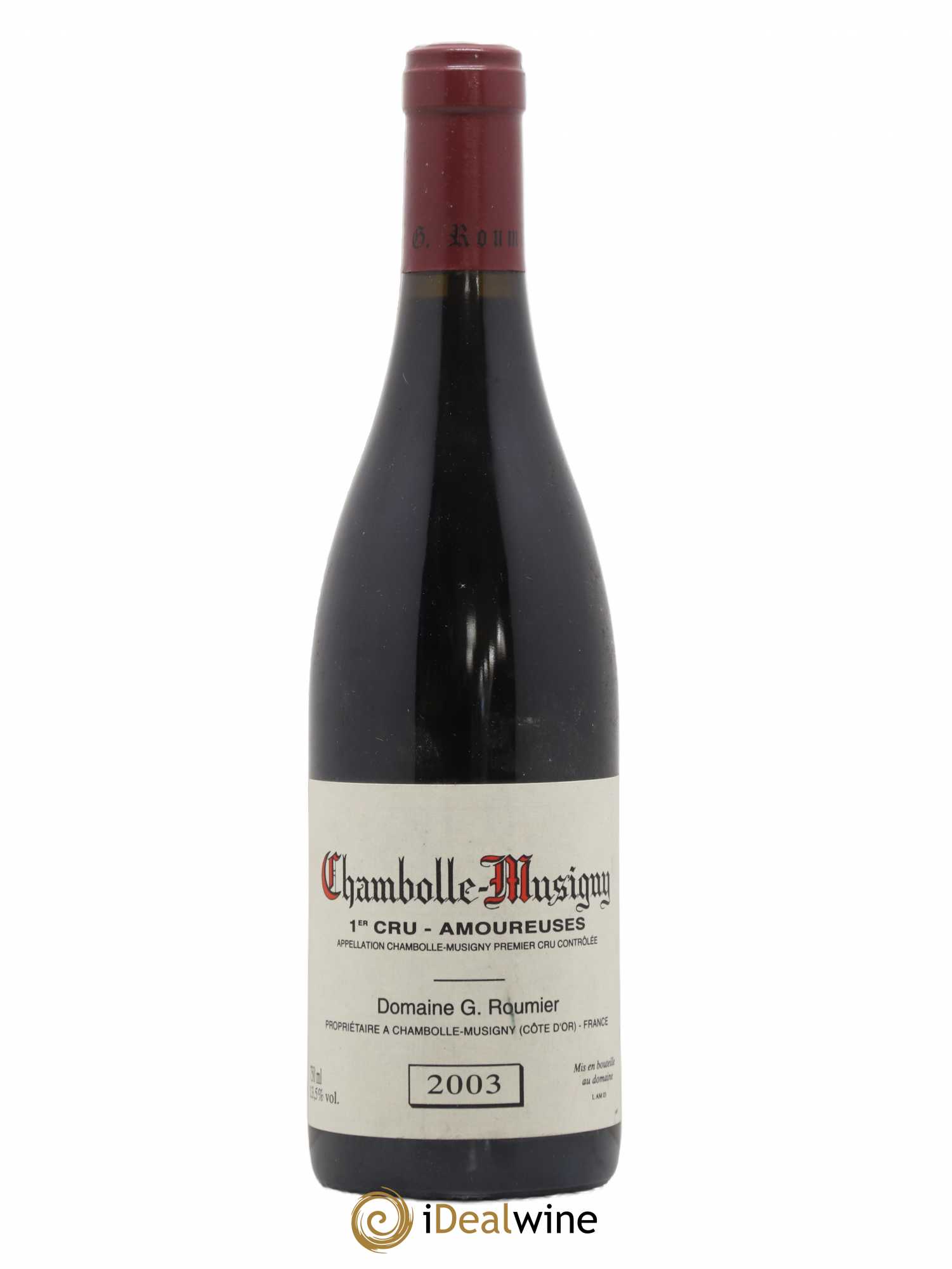 Chambolle-Musigny 1er Cru Les Amoureuses Georges Roumier (Domaine) 2003 - Lot de 1 bouteille - 0