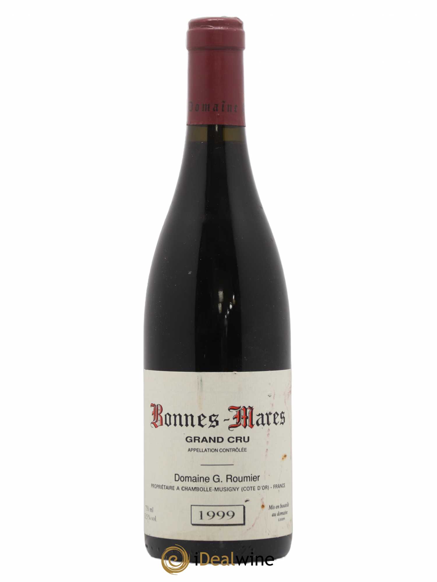 Bonnes-Mares Grand Cru Georges Roumier (Domaine) 1999 - Lot de 1 bouteille - 0