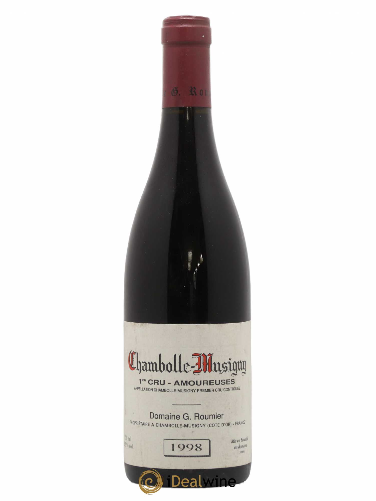 Chambolle-Musigny 1er Cru Les Amoureuses Georges Roumier (Domaine) 1998 - Lot de 1 bouteille - 0