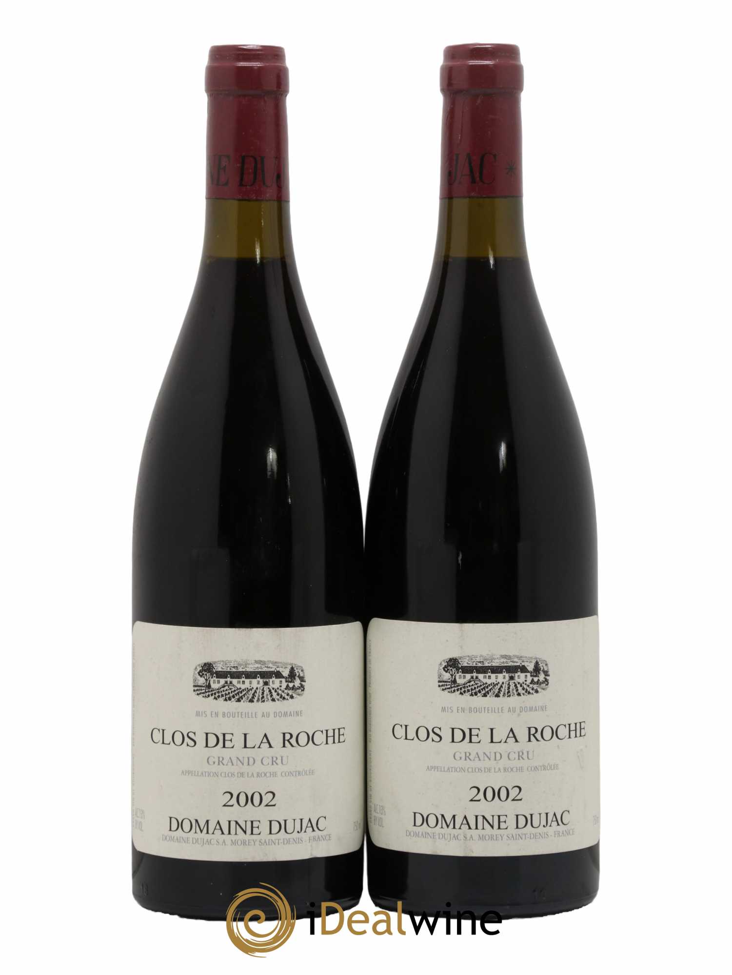 Clos de la Roche Grand Cru Dujac (Domaine) 2002 - Lot de 2 bouteilles - 0