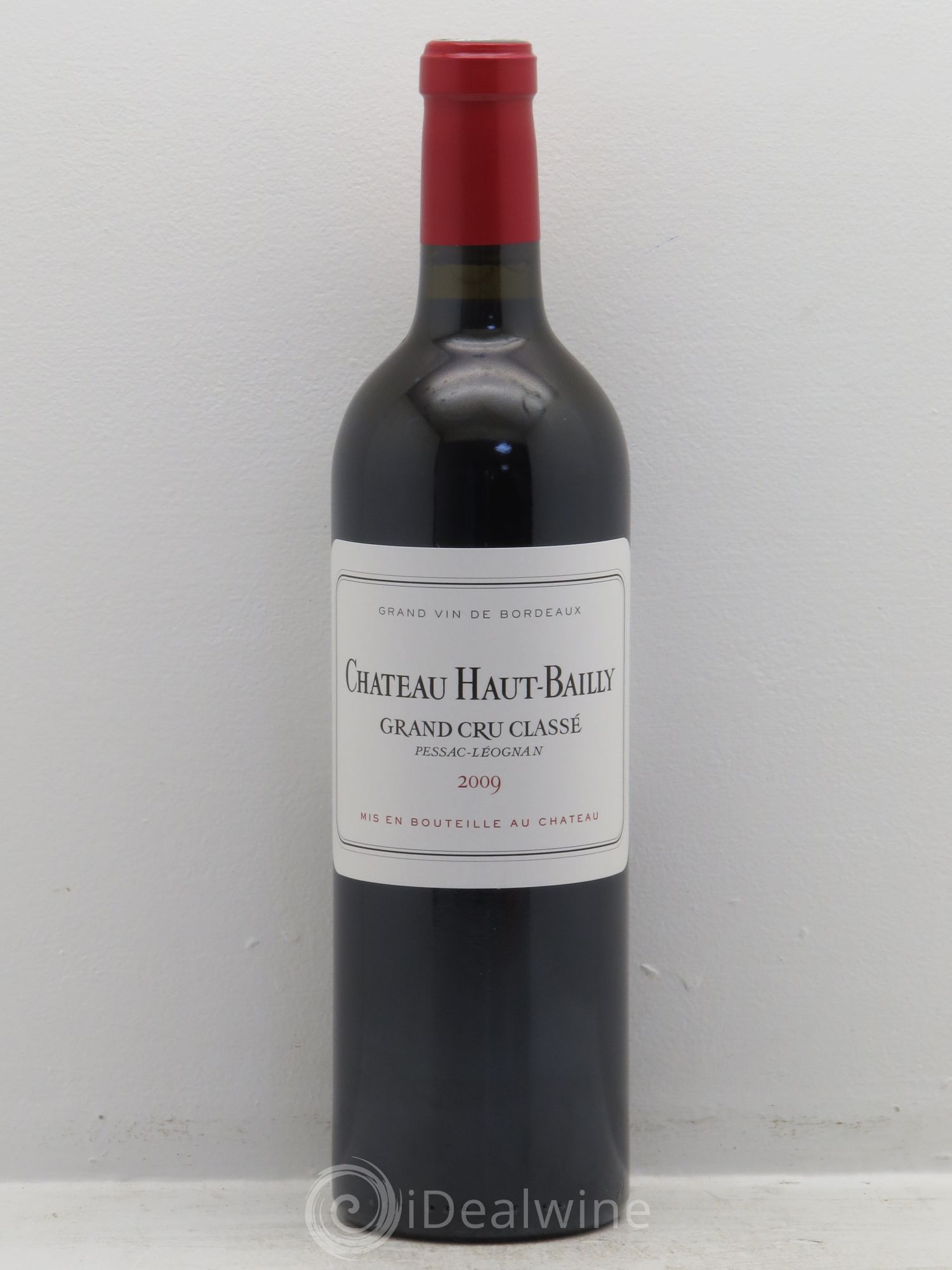 Château Haut-Bailly Cru Classé de Graves 2009 - Lot de 1 bouteille - 0