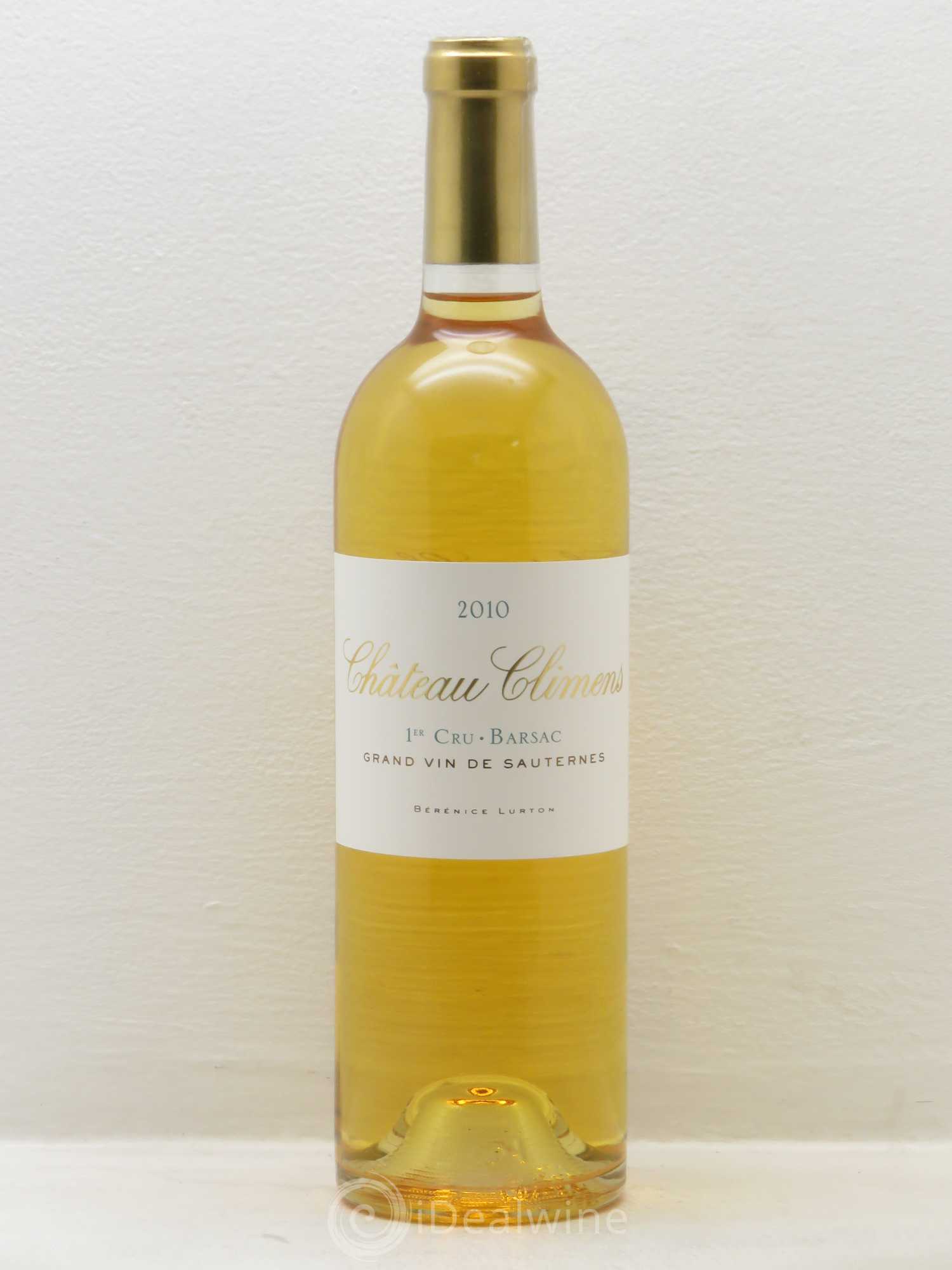 Château Climens 1er Grand Cru Classé 2010 - Lotto di 1 bottiglia - 0