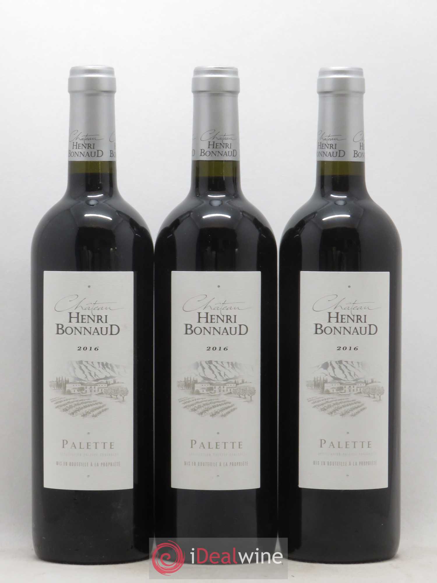 Palette Château Henri Bonnaud 2016 - Lot de 3 bouteilles - 0