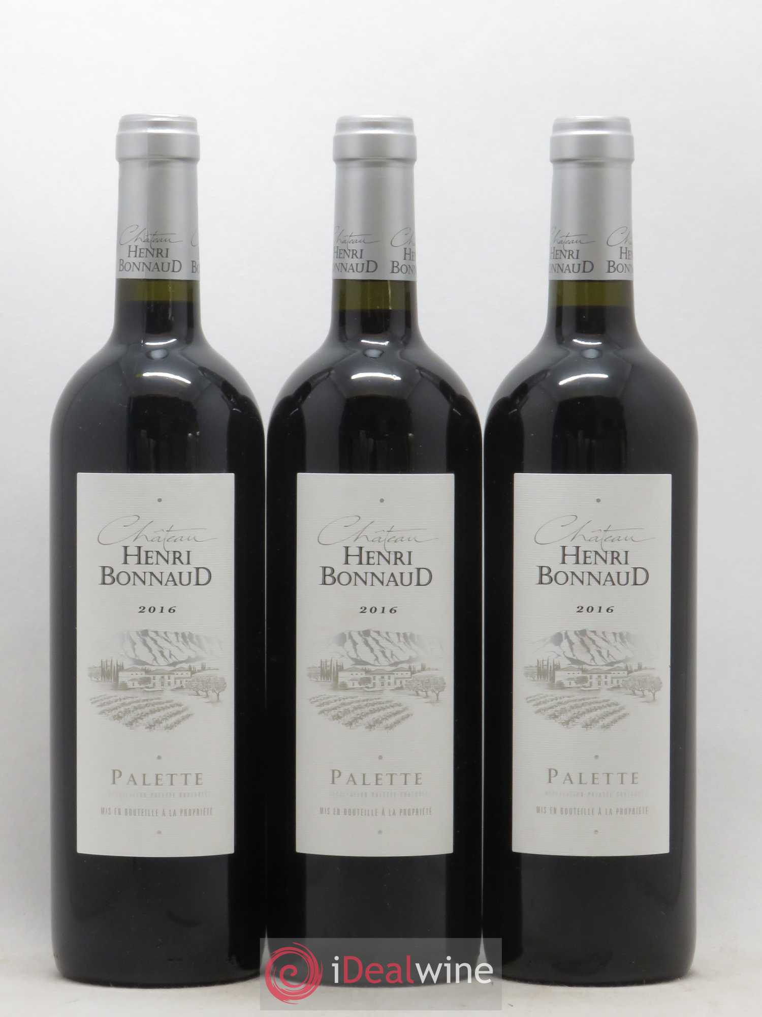 Palette Château Henri Bonnaud 2016 - Lot de 3 bouteilles - 0