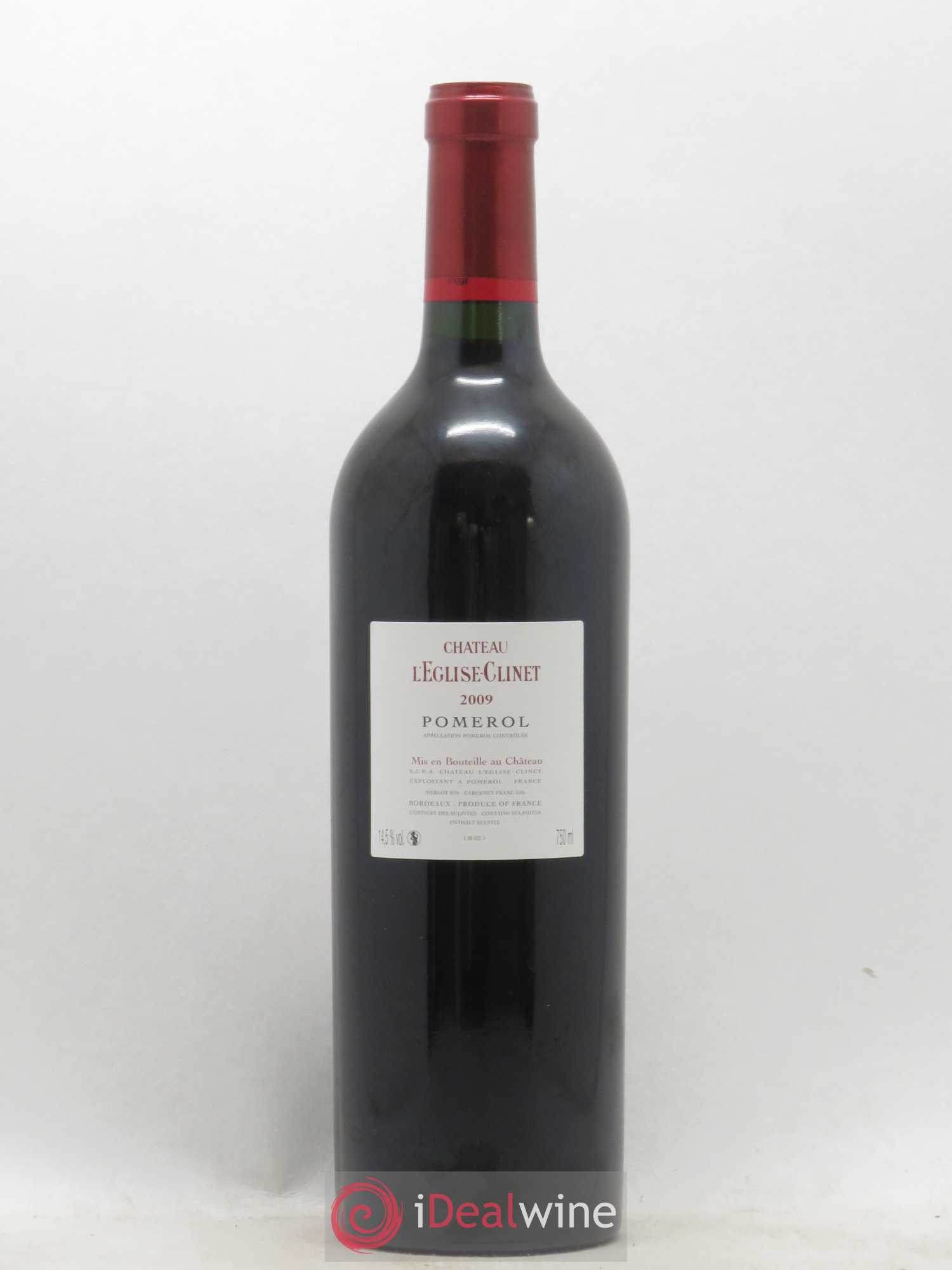 Château l' Église Clinet 2009 - Lot of 1 bottle - 1