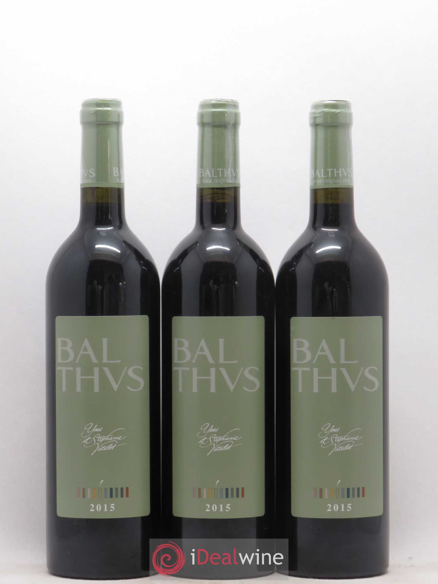 Reignac Cuvée Balthus 2015 - Lot de 3 bouteilles - 0