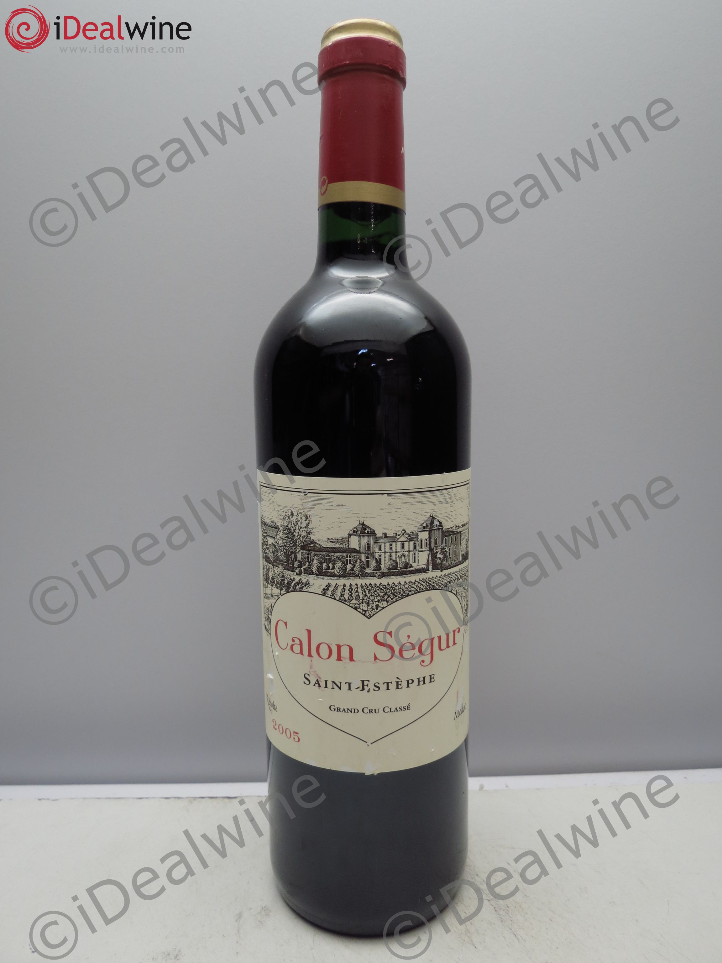 Château Calon Ségur 3ème Grand Cru Classé 2005 - Lot de 1 bouteille - 0