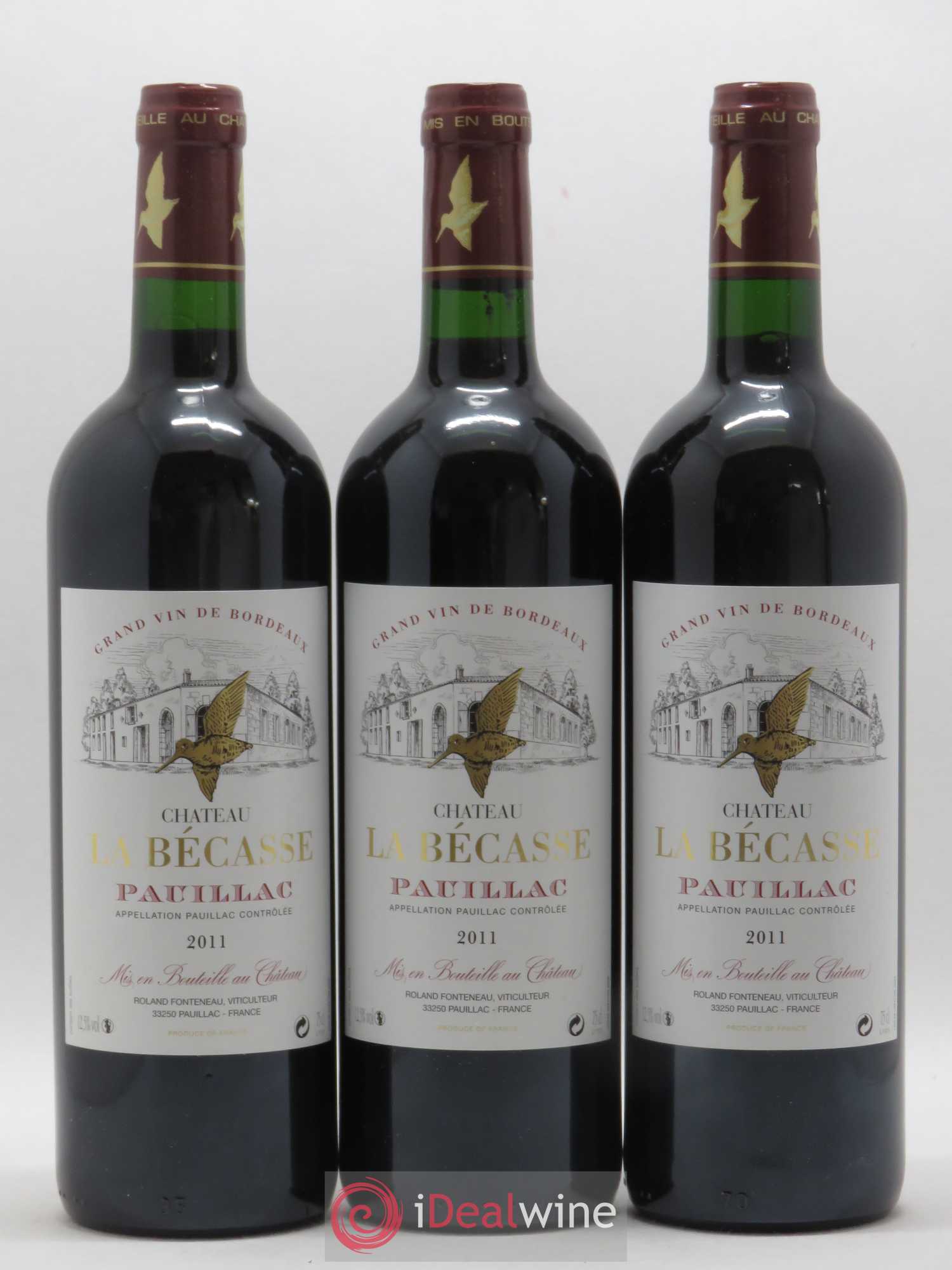 Château la Bécasse 2011 - Lot de 6 bouteilles - 1