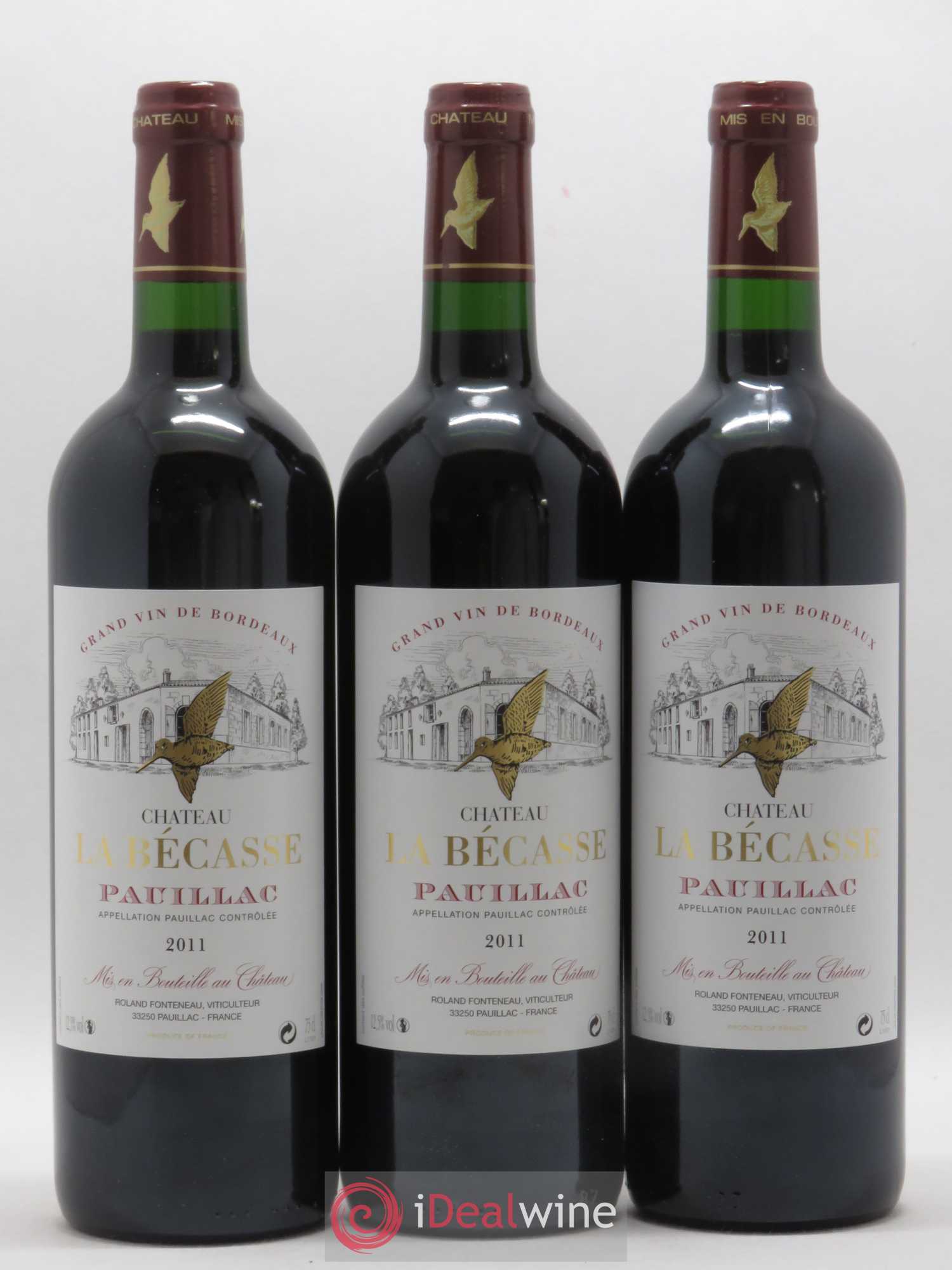 Château la Bécasse 2011 - Lot de 6 bouteilles - 2