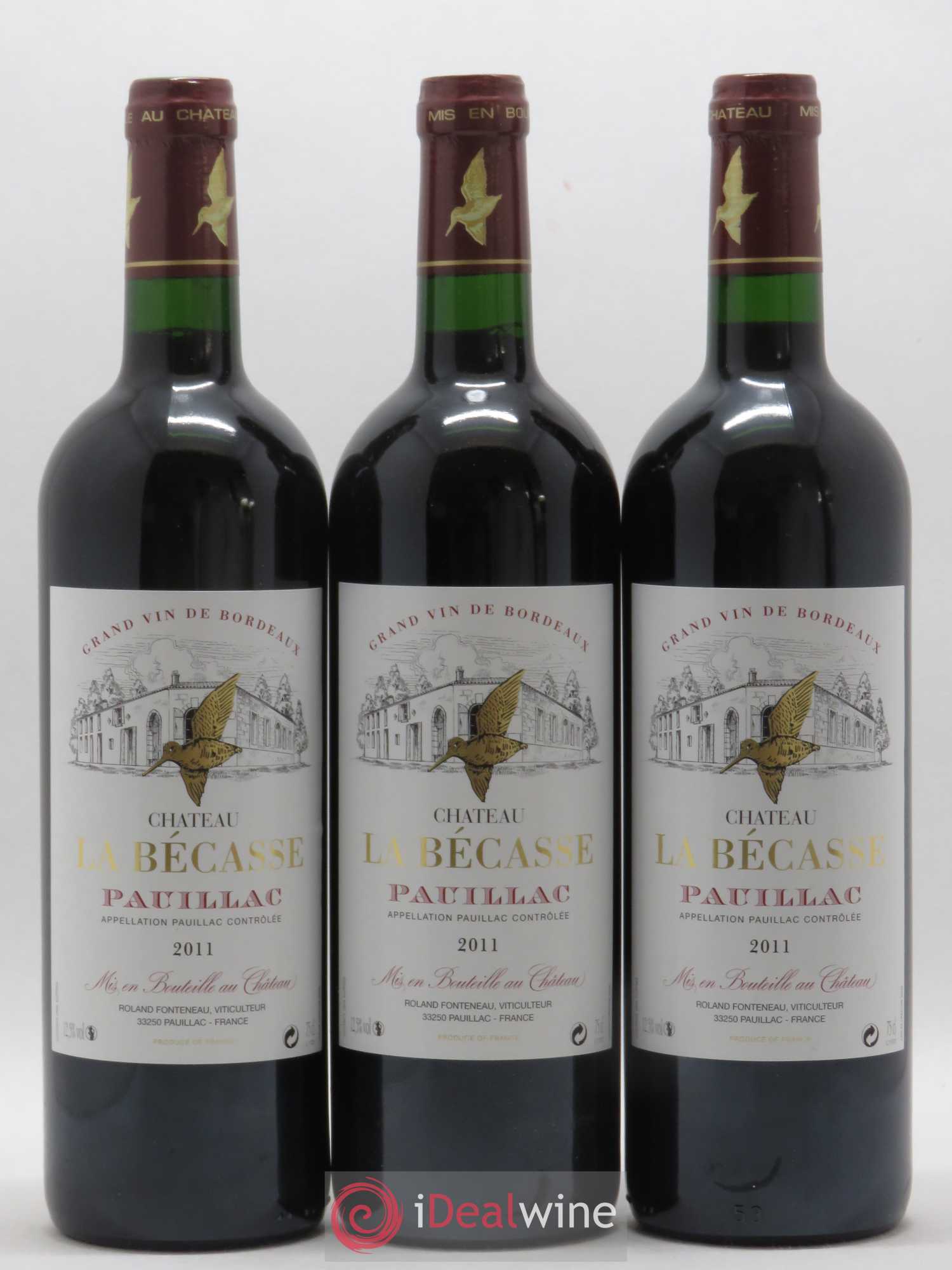Château la Bécasse 2011 - Lot de 6 bouteilles - 1