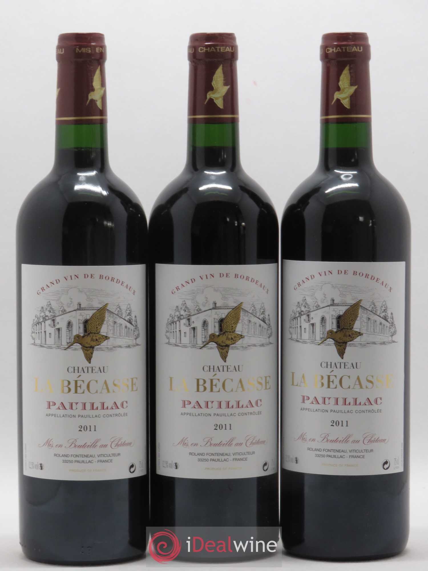 Château la Bécasse 2011 - Lot de 6 bouteilles - 2