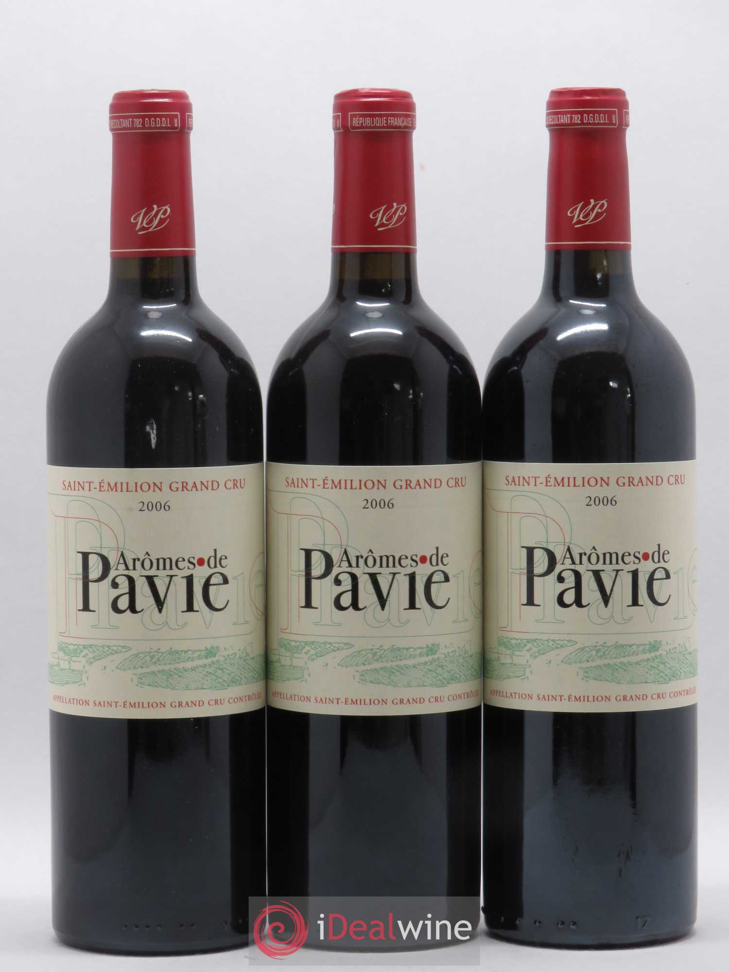 Saint-Émilion Grand Cru Arômes de Pavie 2006 - Lot de 12 bouteilles - 4