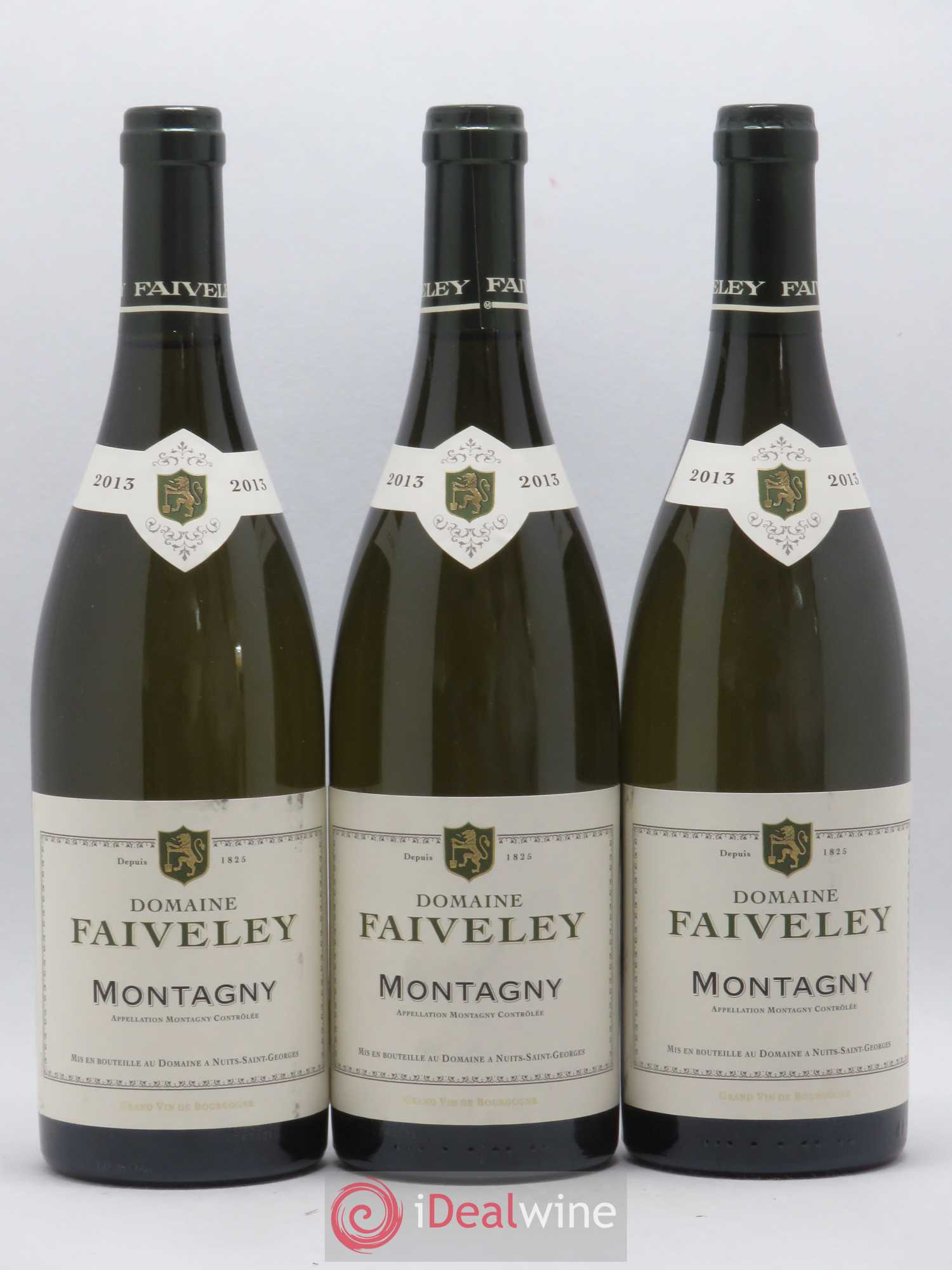 Montagny Faiveley 2013 - Lot de 3 bouteilles - 0