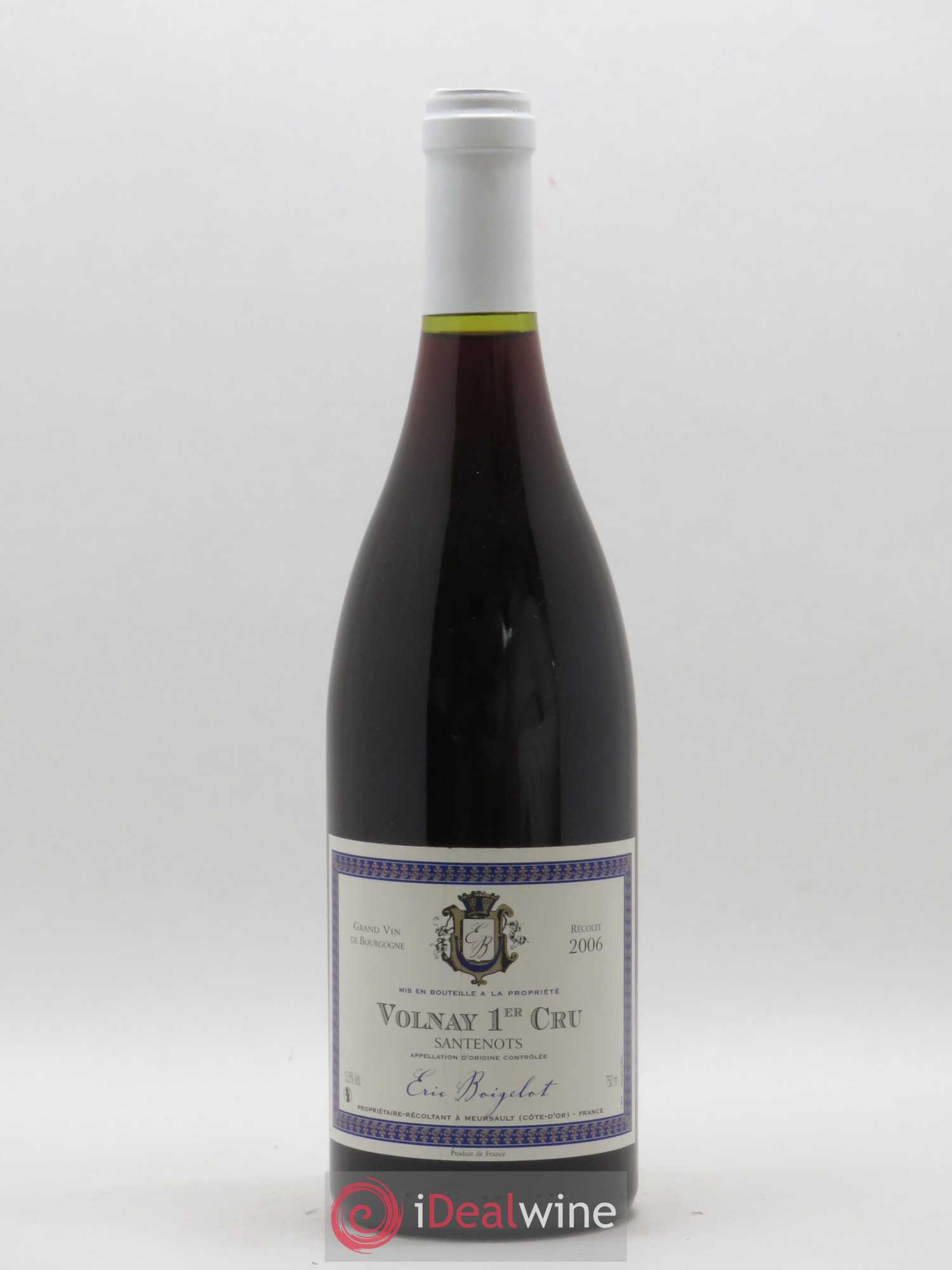 Volnay 1er Cru Santenots Eric Boigelot 2006 - Posten von 1 Flasche - 0